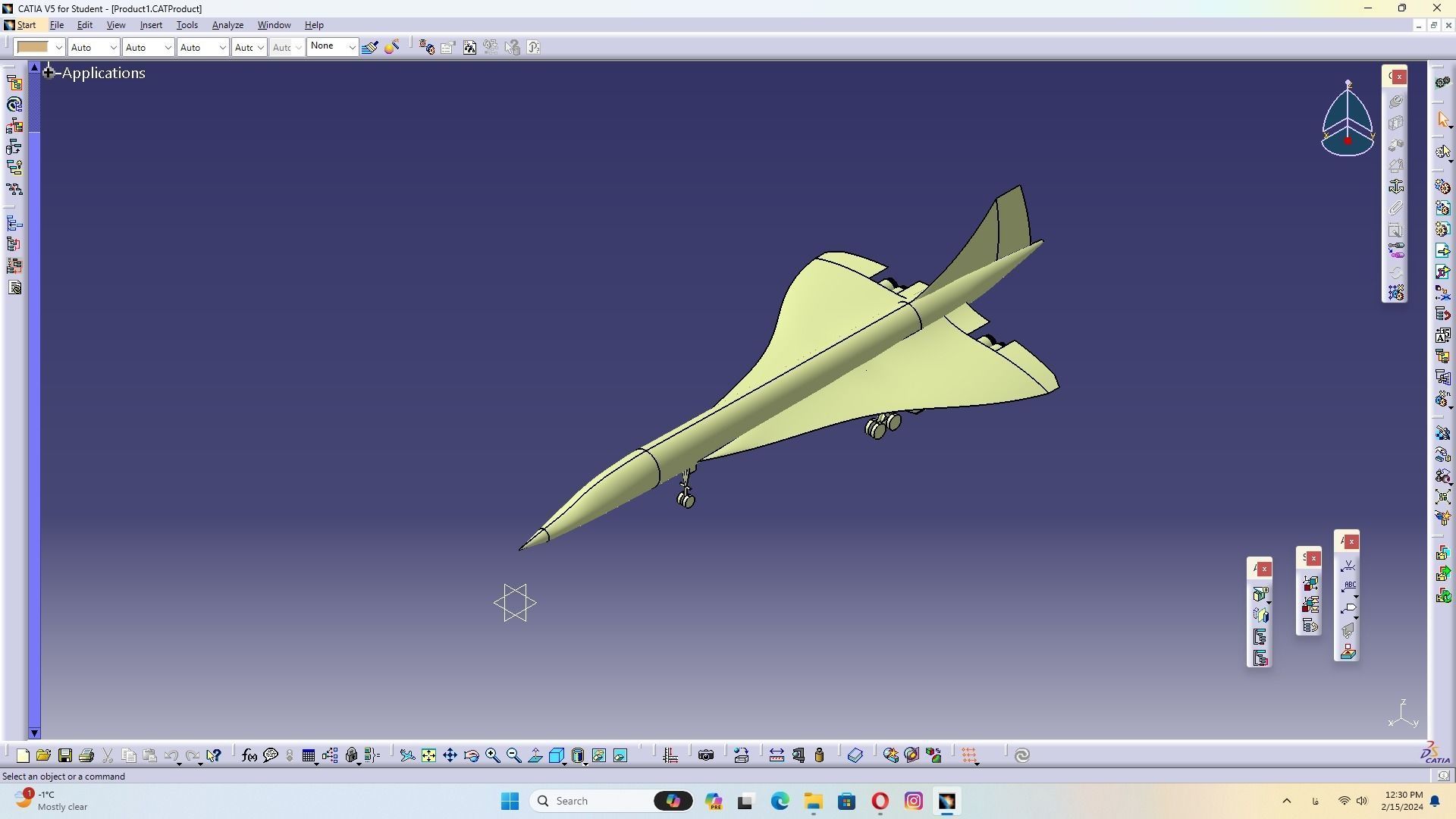concorde 3D model_10