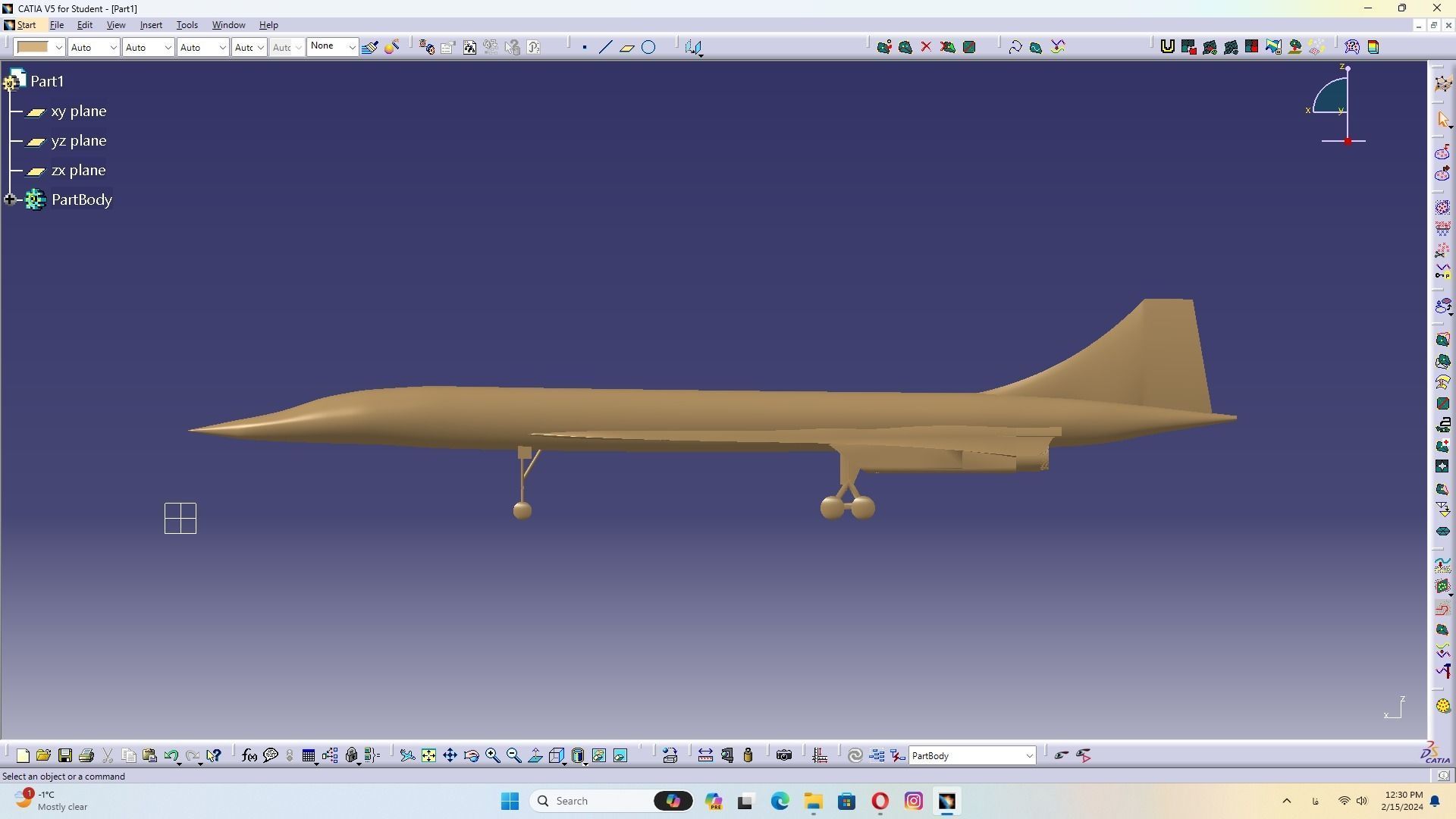 concorde 3D model_2