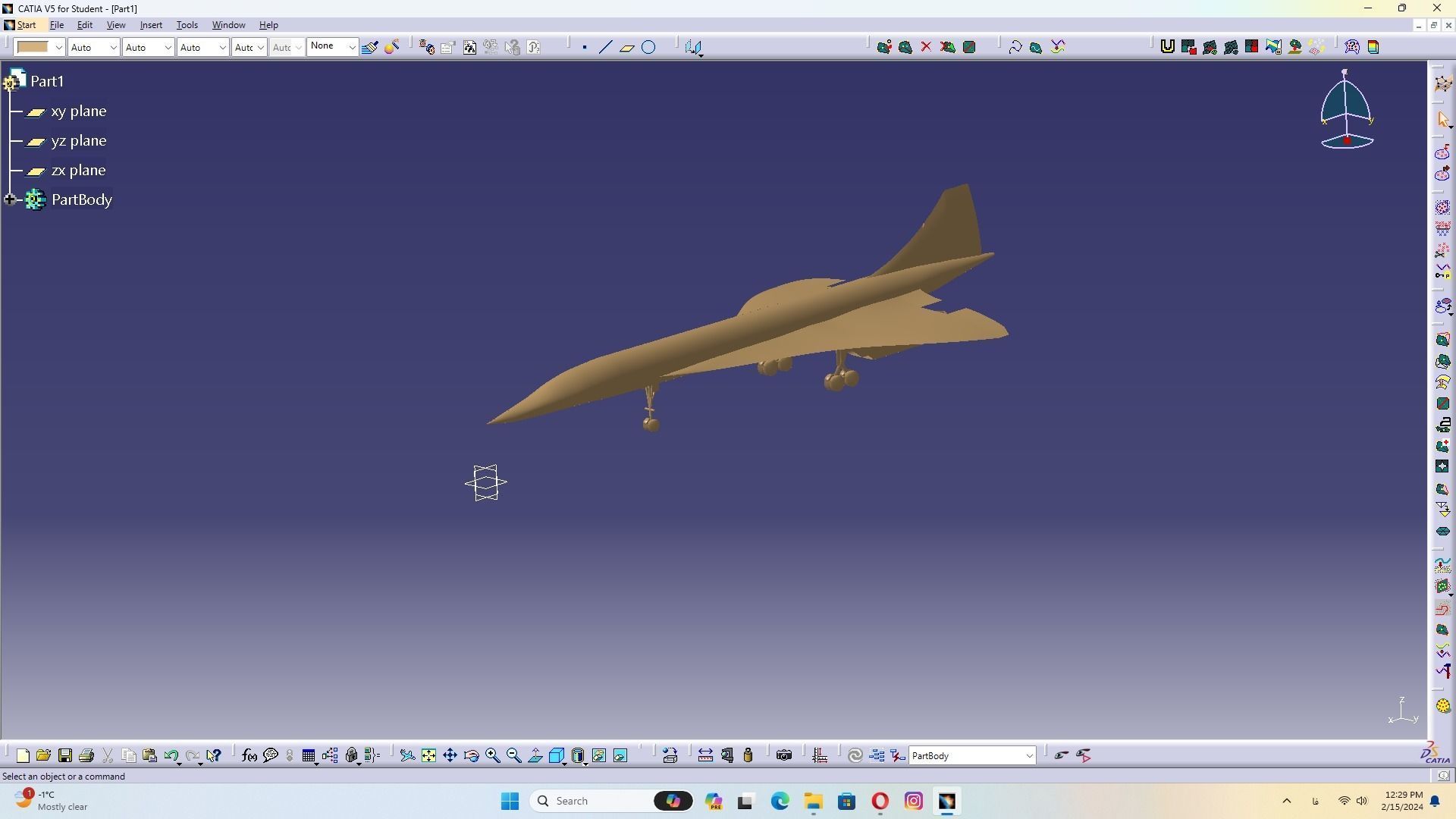 concorde 3D model_1
