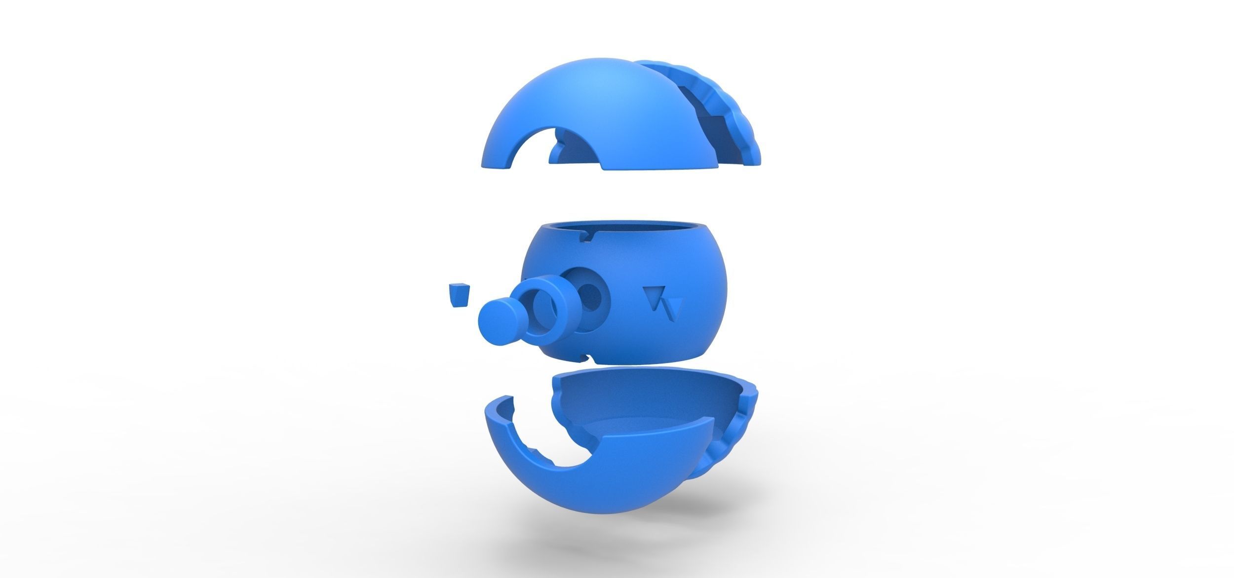 Gastly orb 3D print model_20