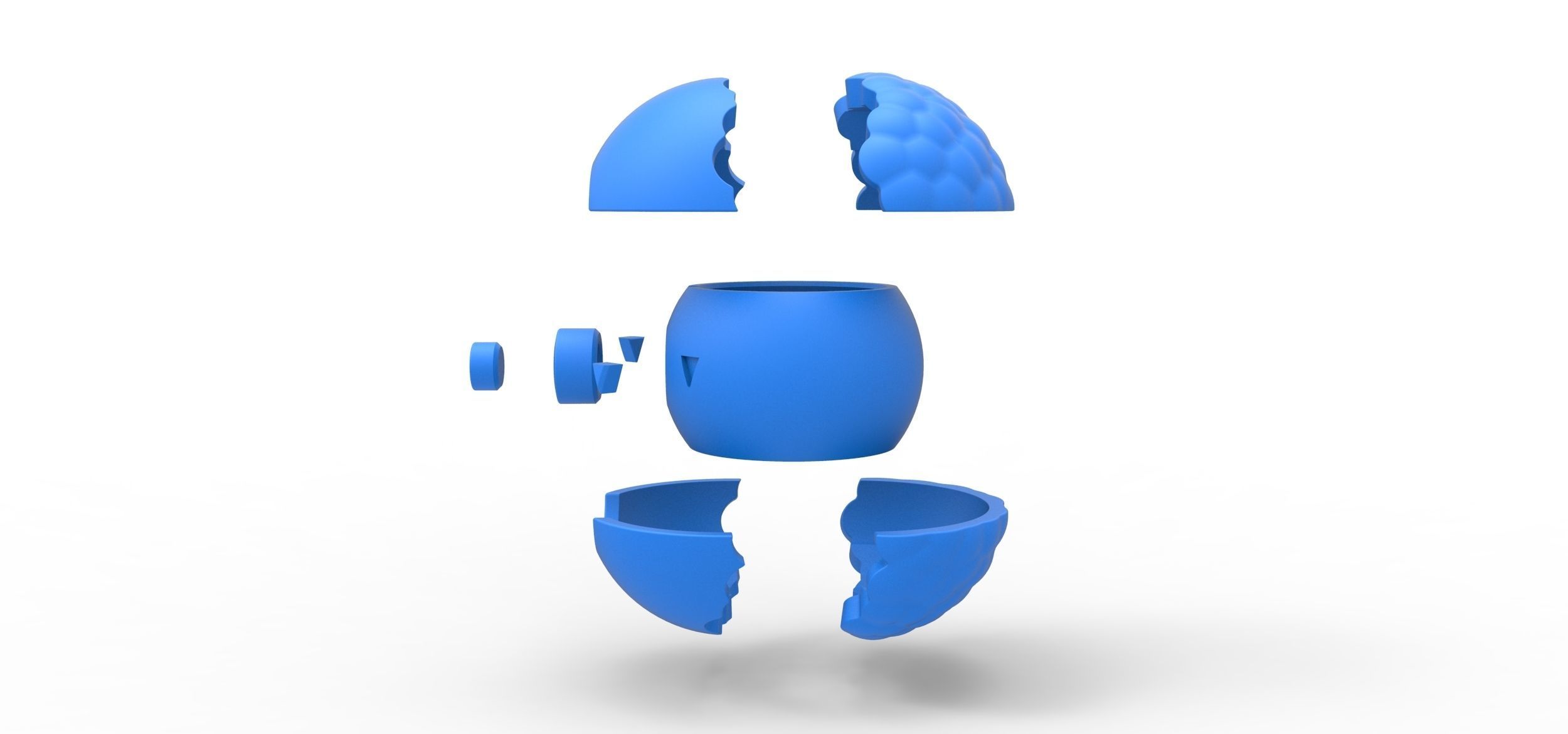 Gastly orb 3D print model_21