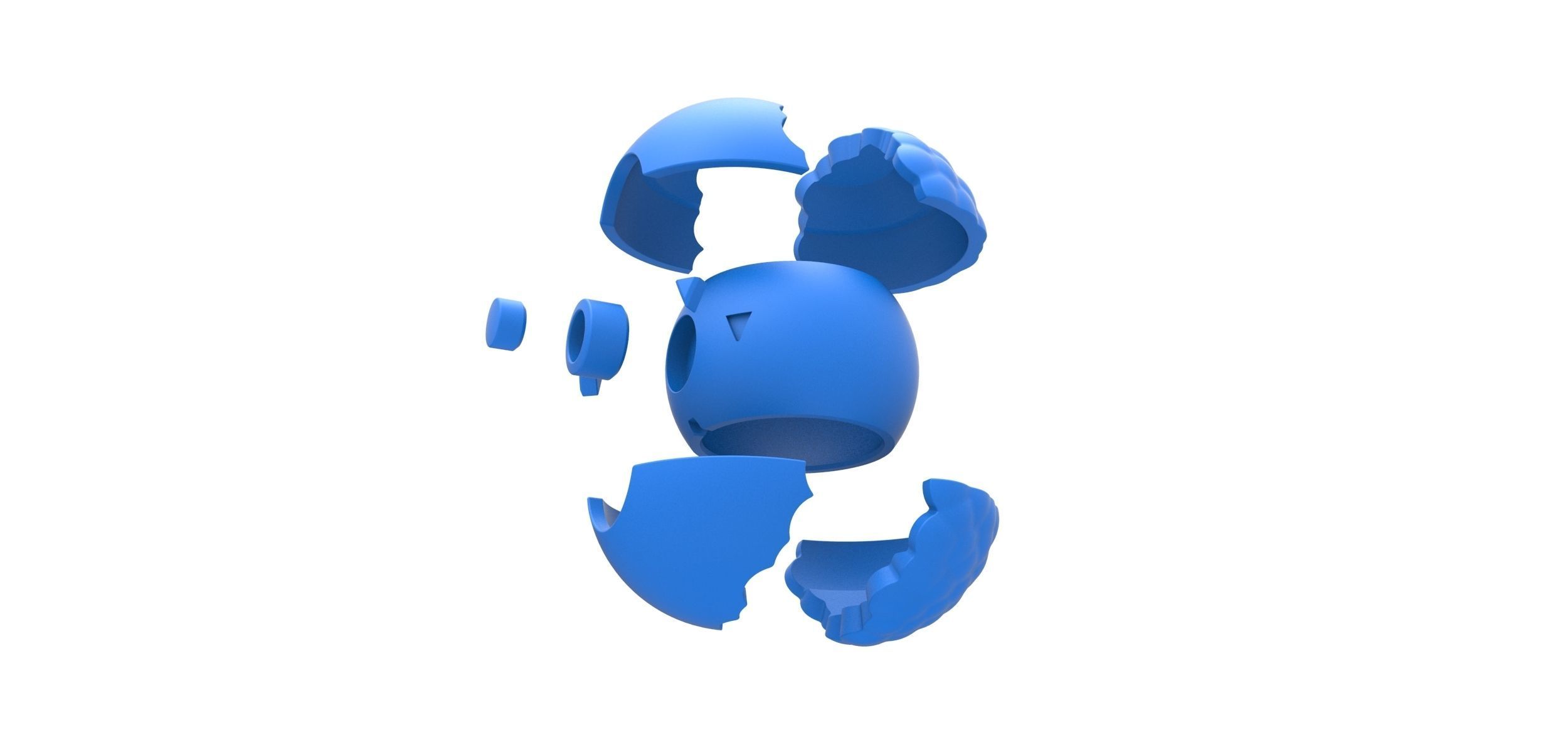 Gastly orb 3D print model_19