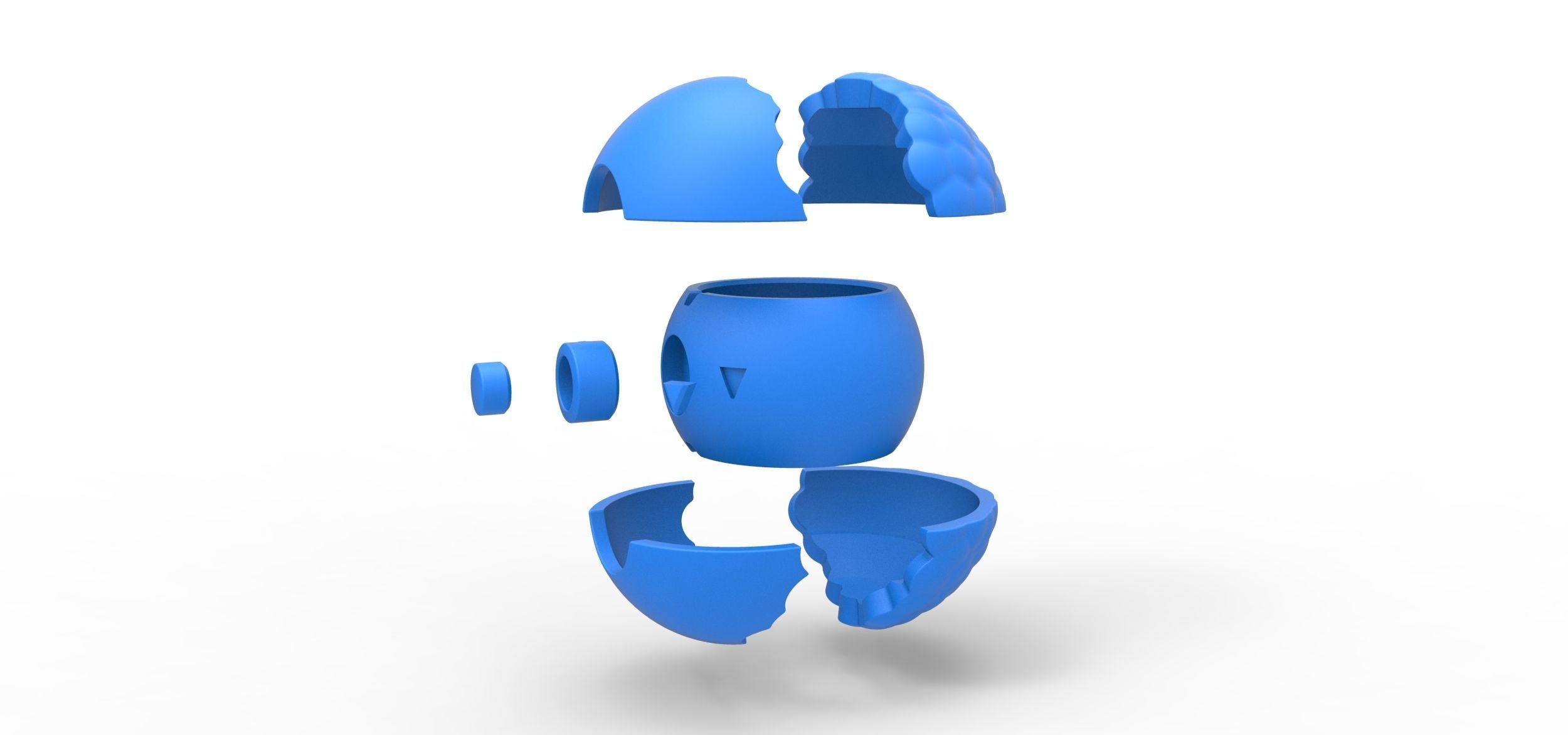 Gastly orb 3D print model_18