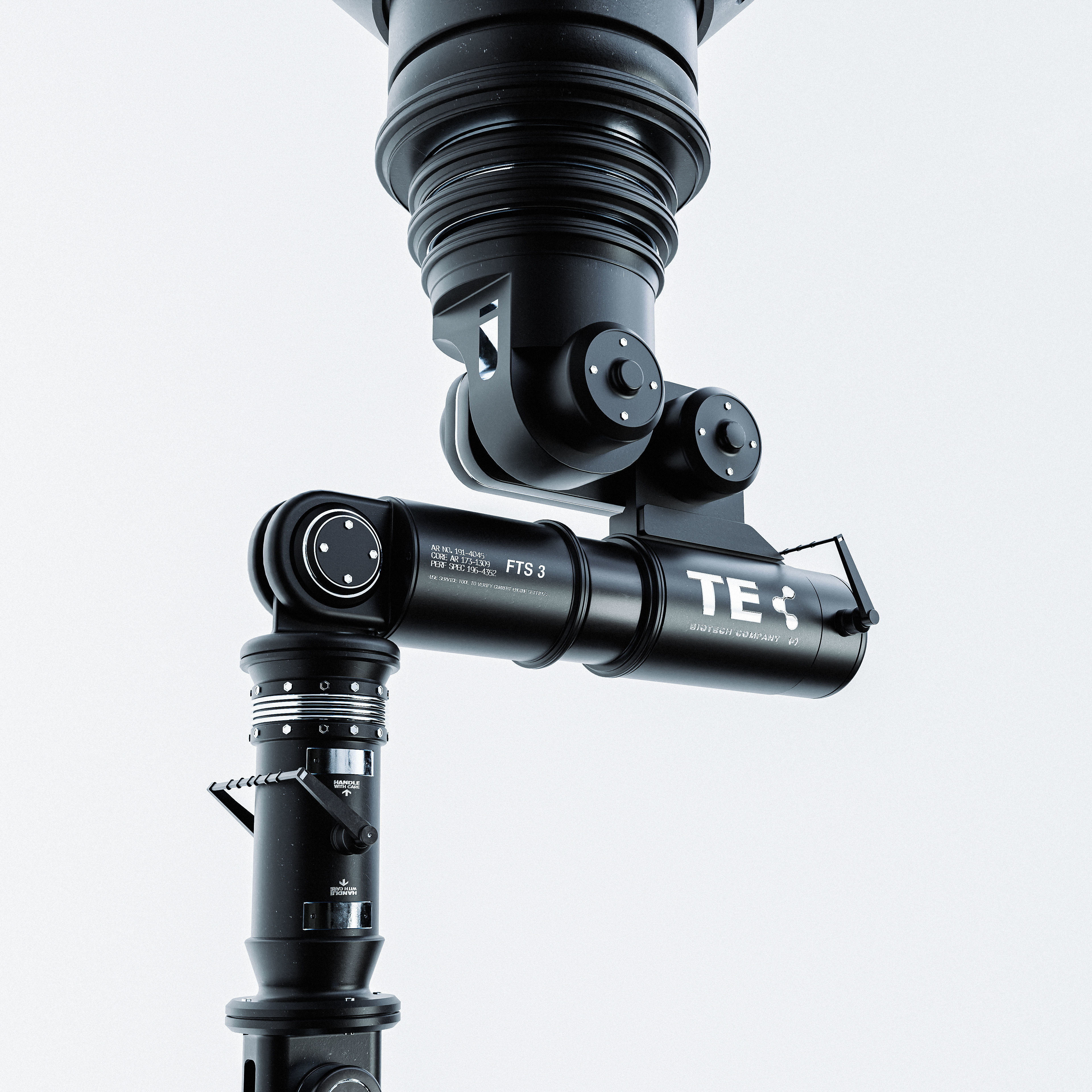 Industrial Robot 3D model_1