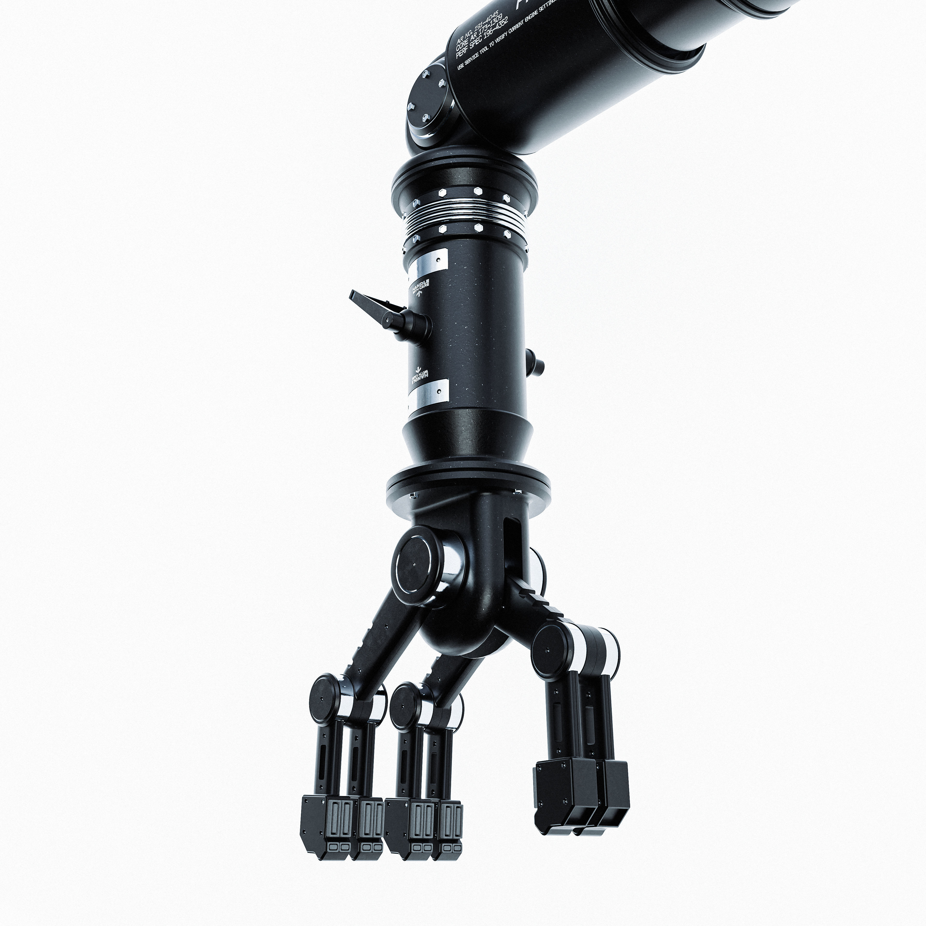 Industrial Robot 3D model_3