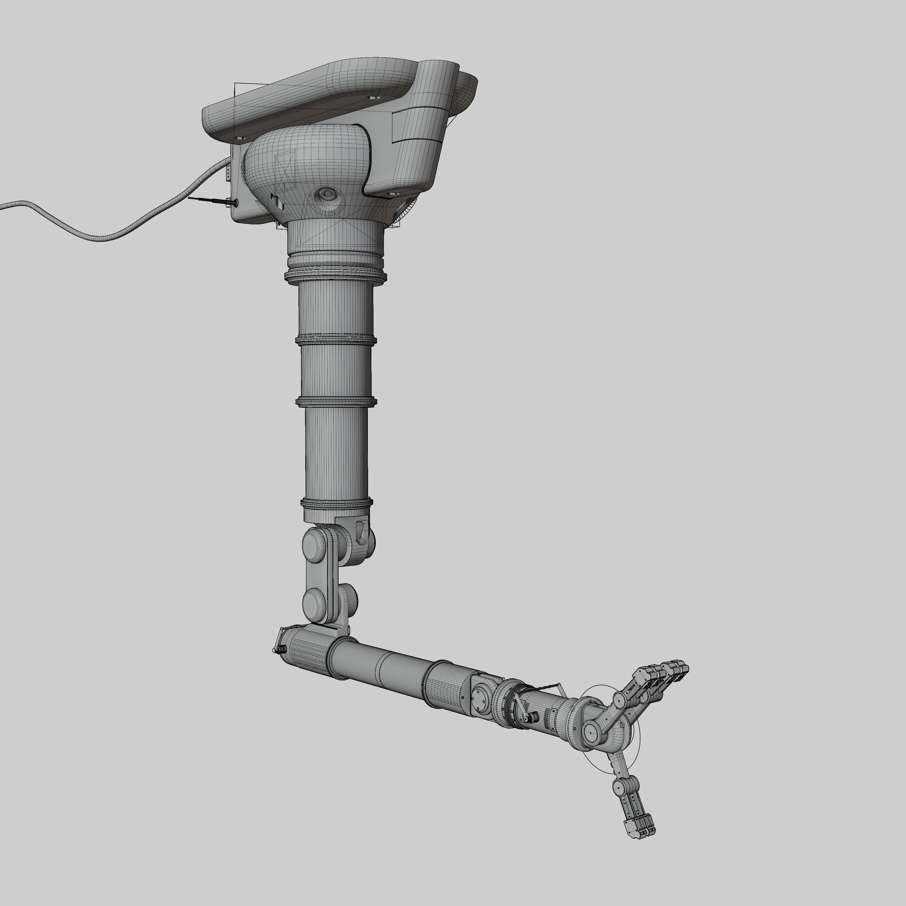 Industrial Robot 3D model_8