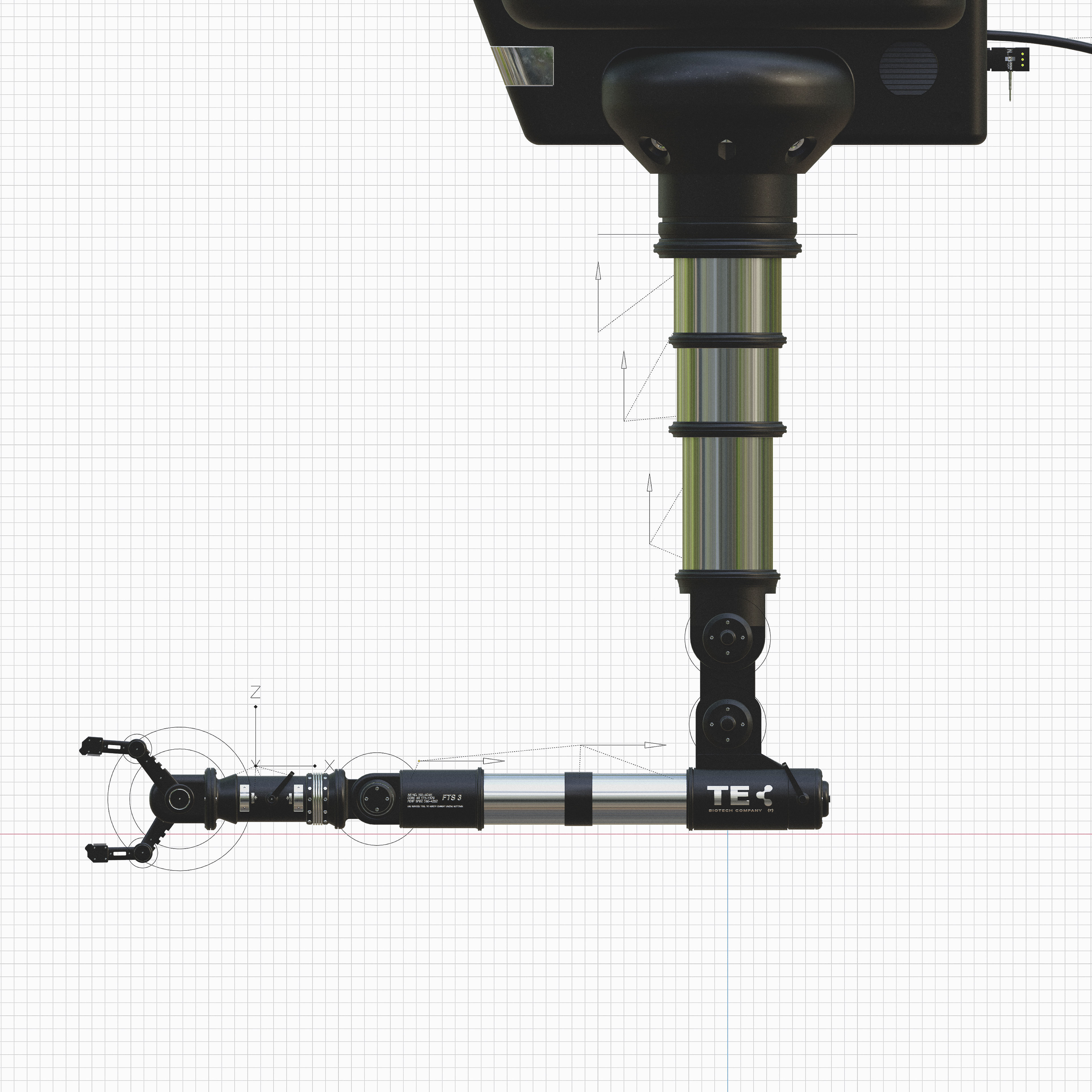 Industrial Robot 3D model_7