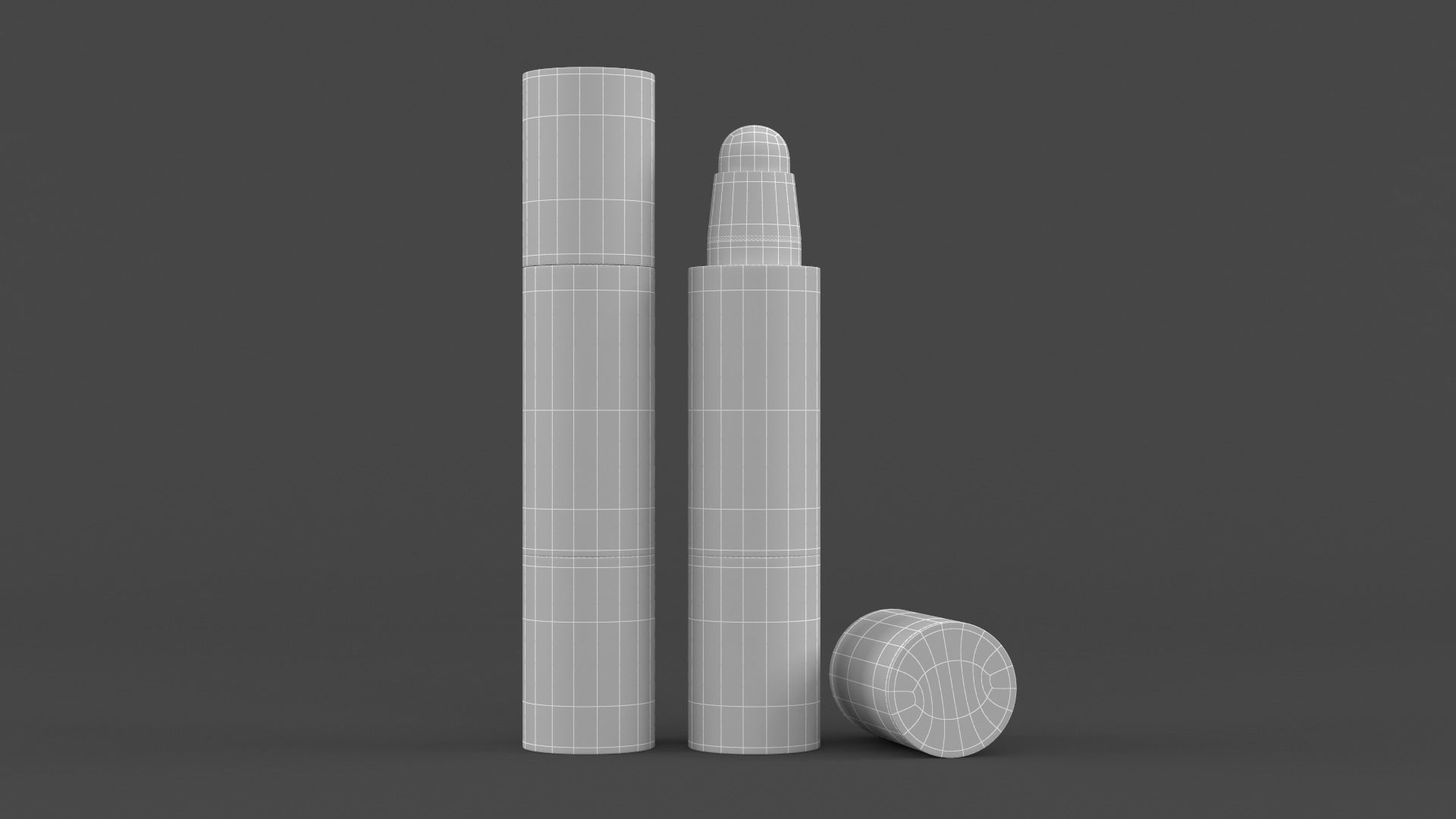 Lipstick 3D model_5