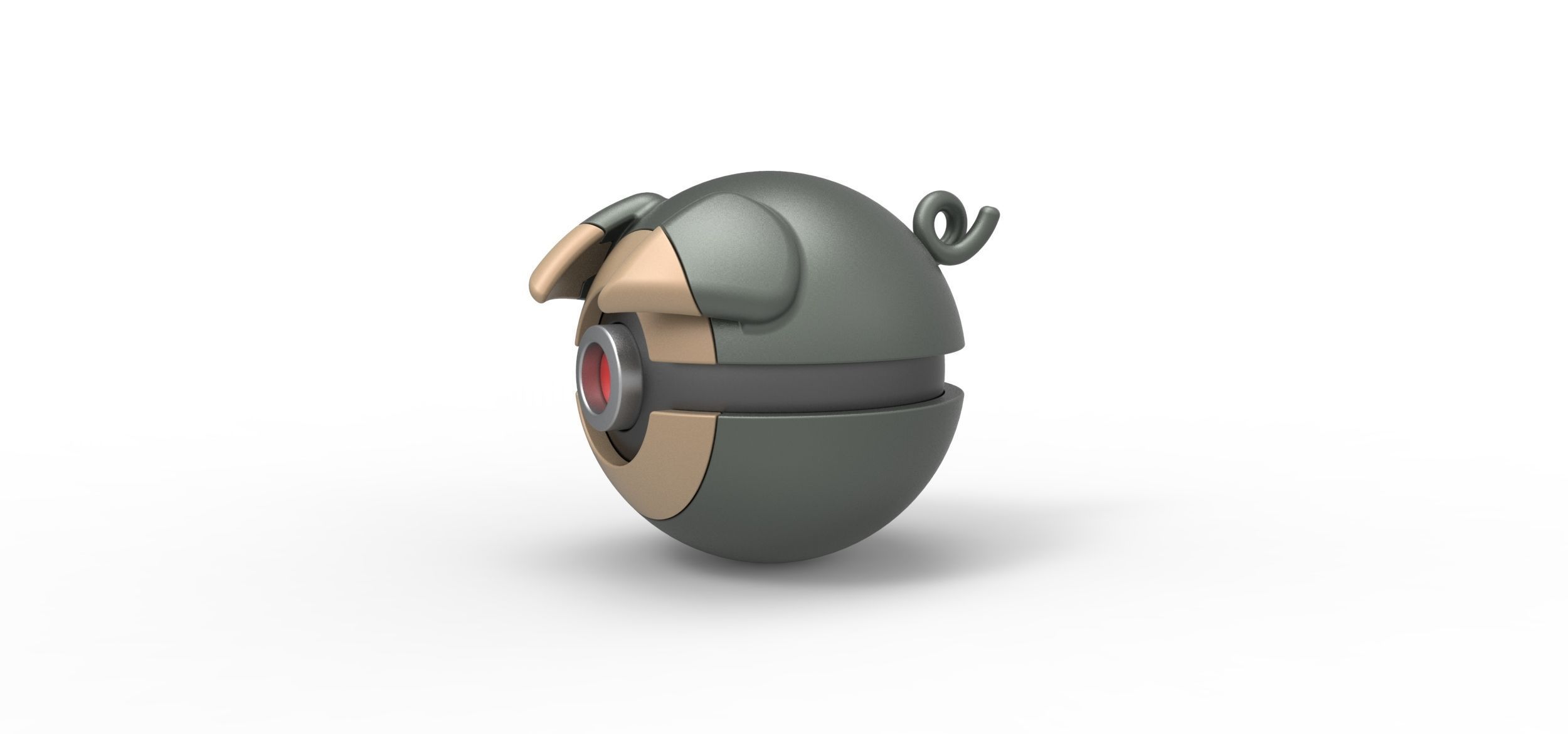 Lechonk orb 3D print model_5