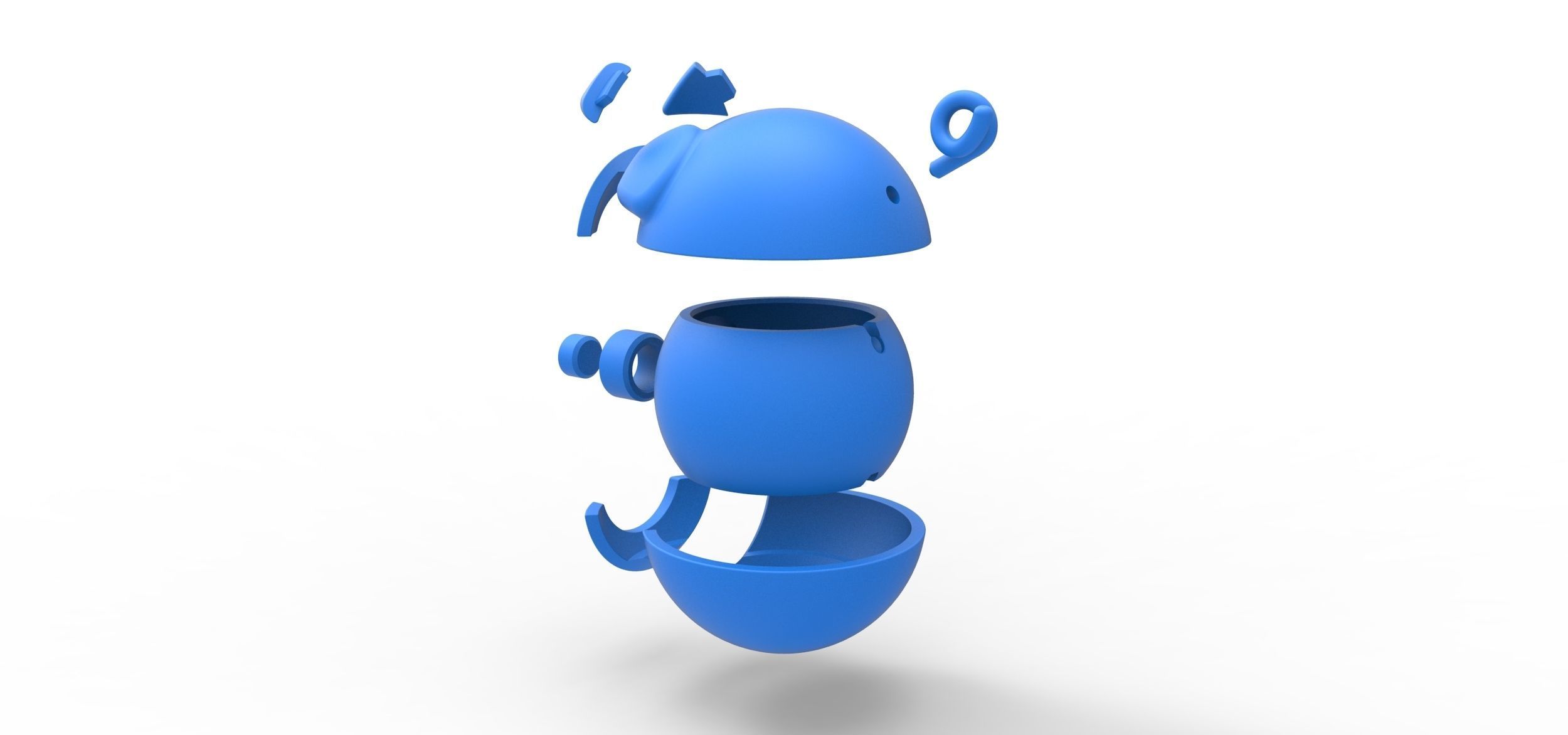 Lechonk orb 3D print model_22