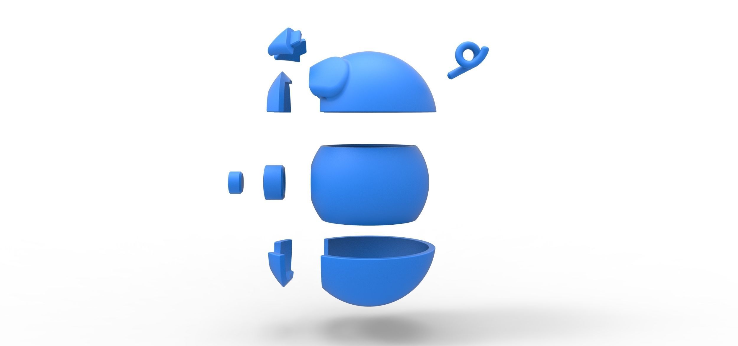 Lechonk orb 3D print model_21