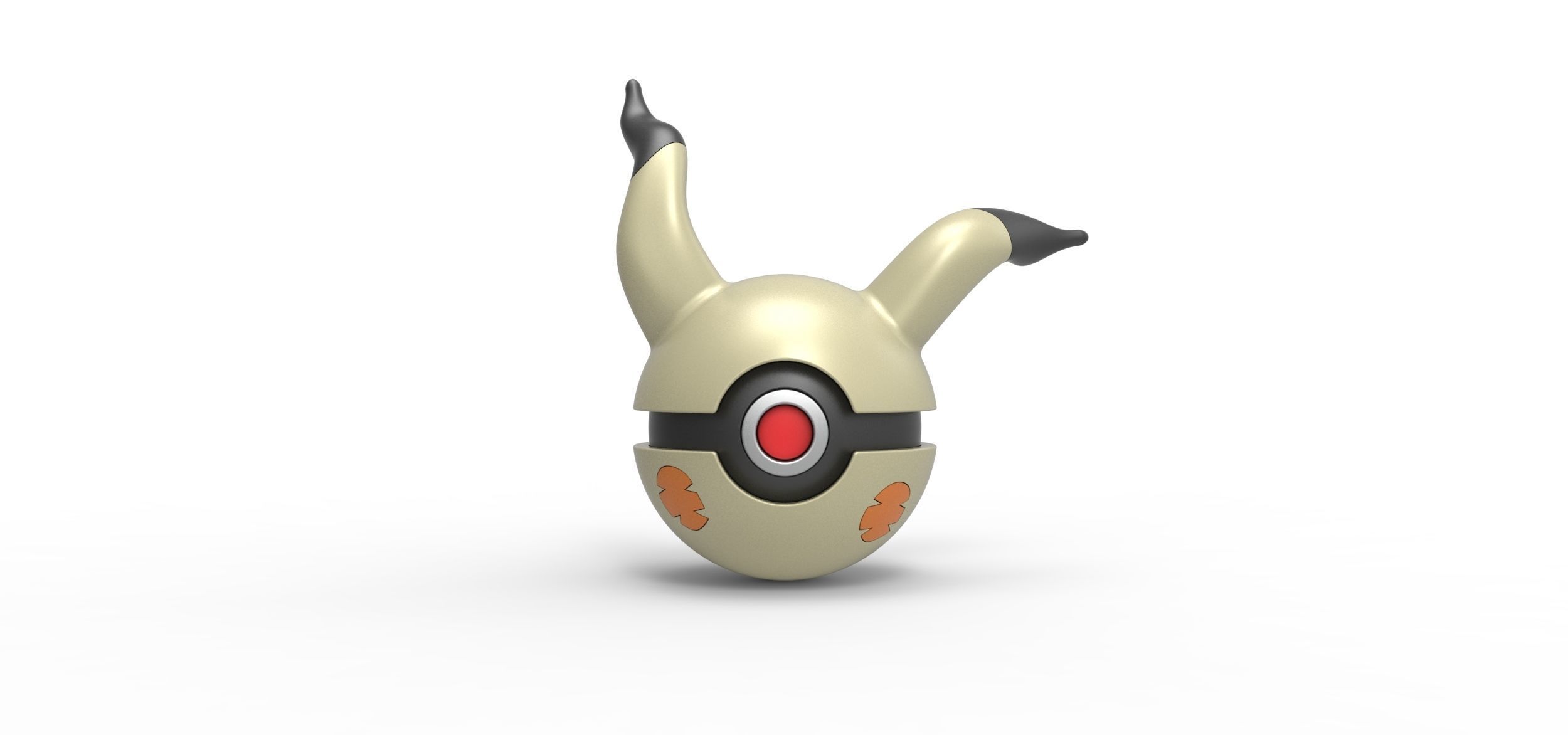 Mimikyu orb 3D print model_2