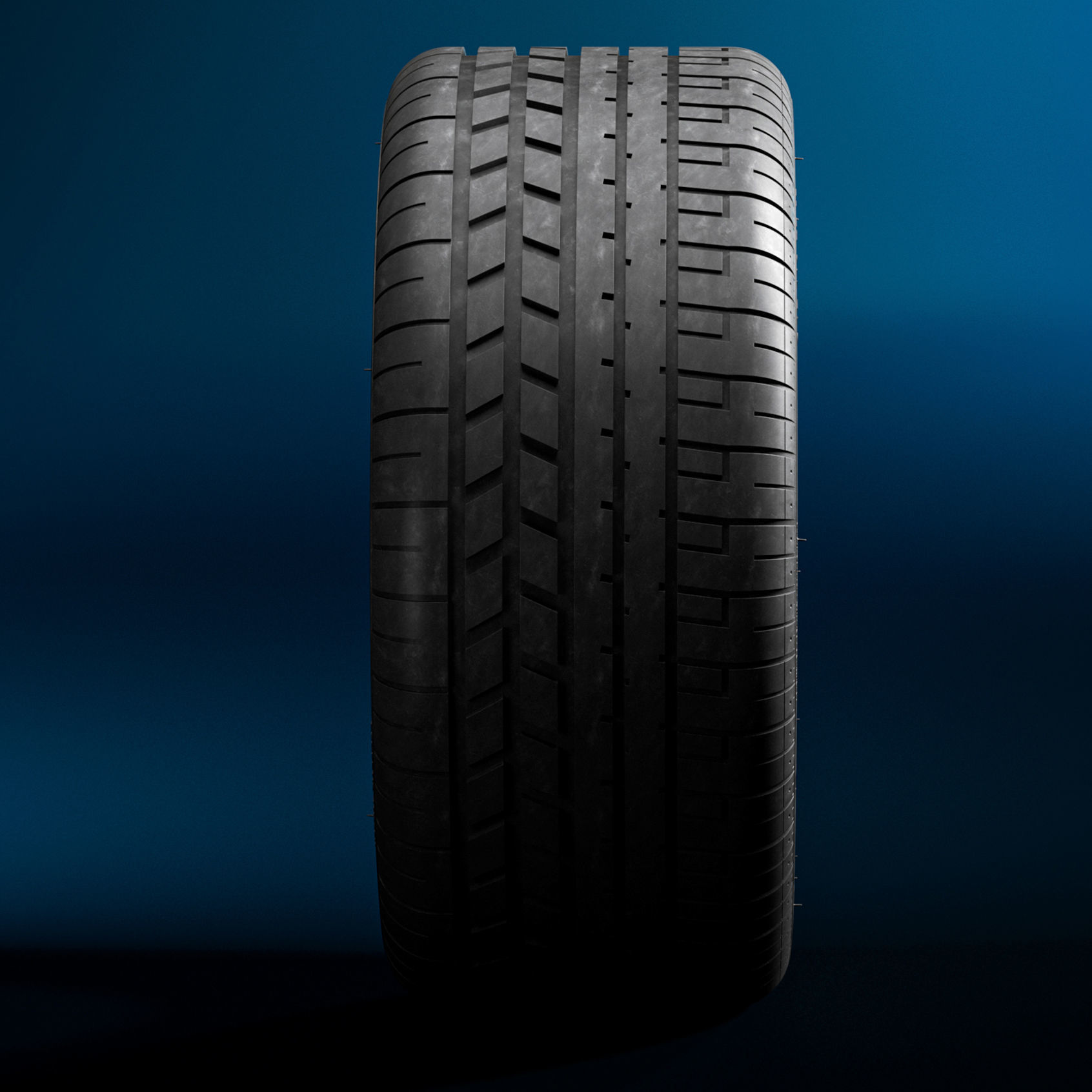Pirelli Pzero Asimmetrico - CAD model 3D model_2
