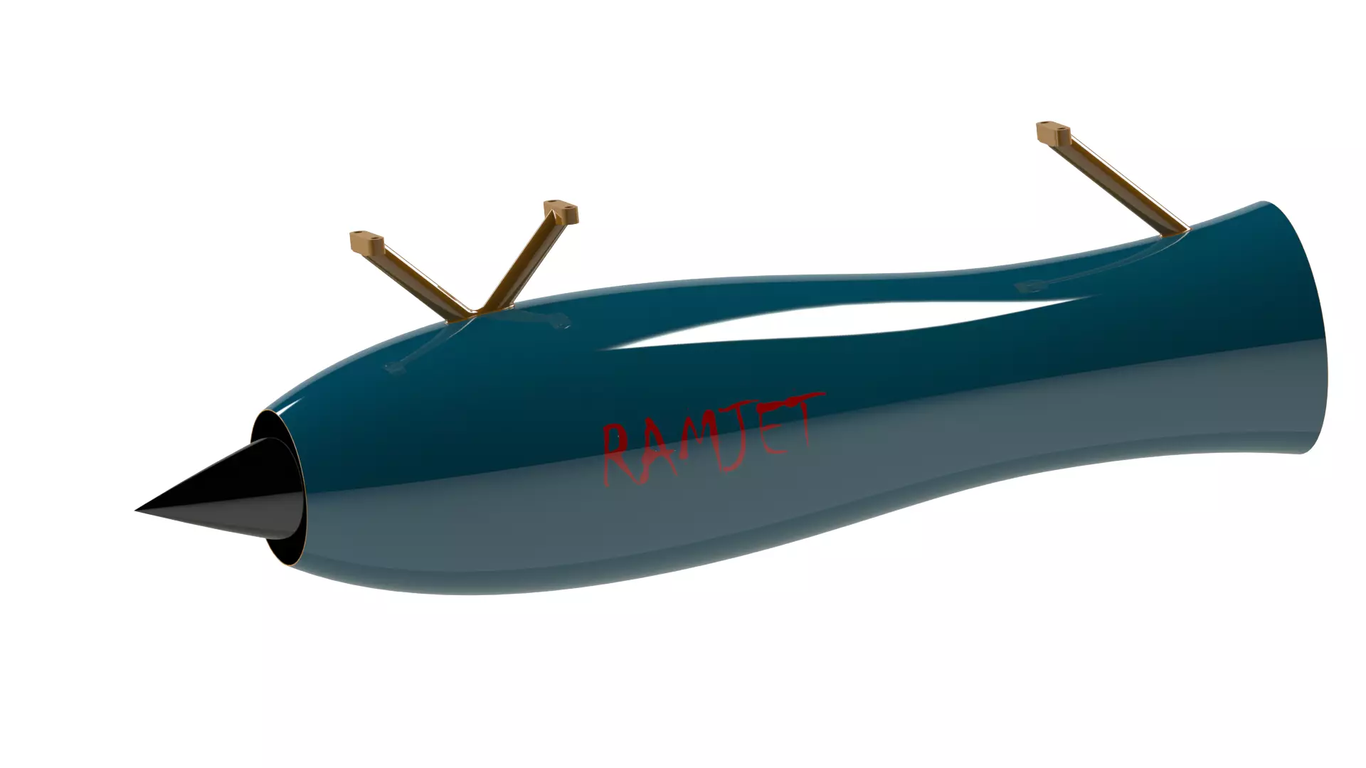 Ramjet 3D print model_0