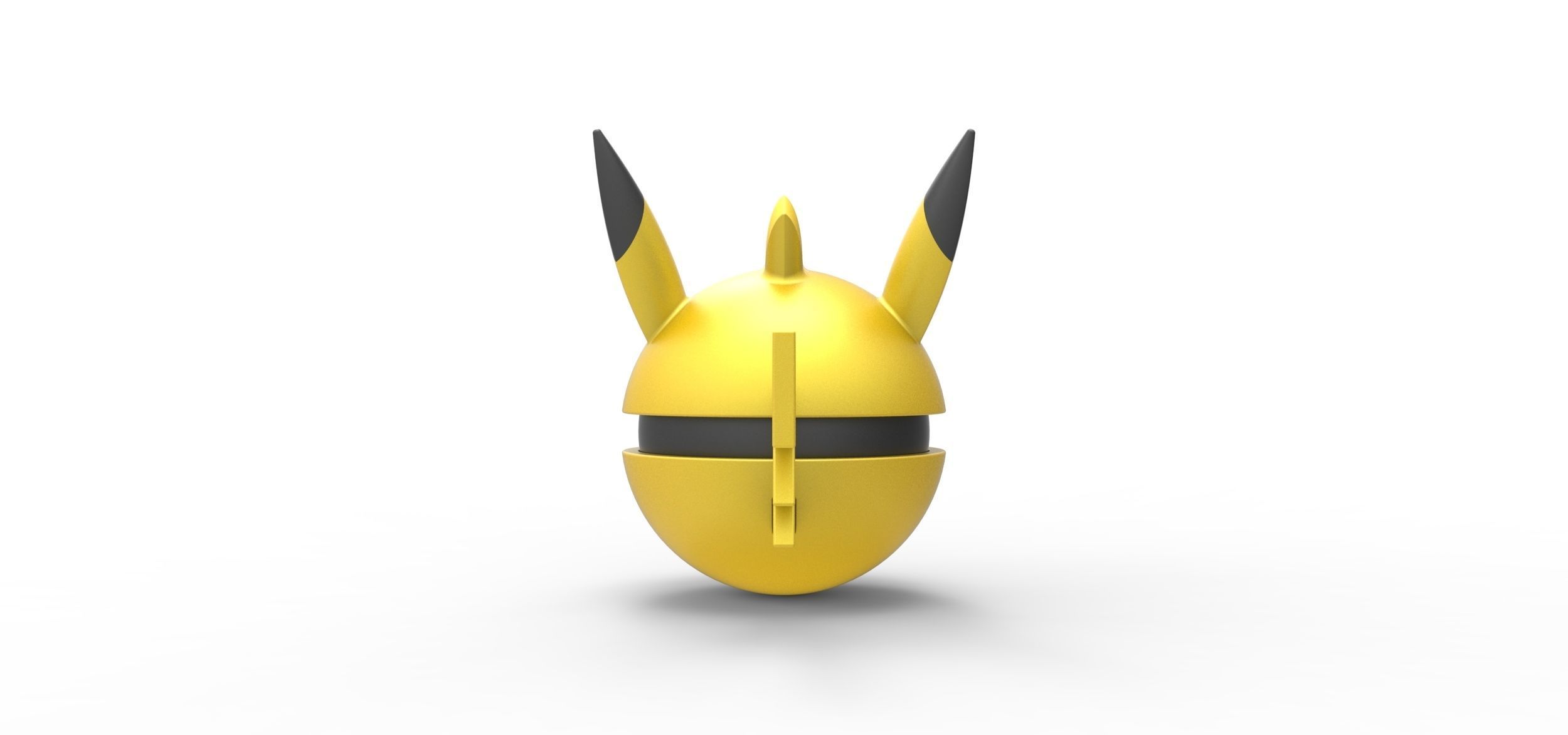 Pikachu Spike orb 3D print model_8