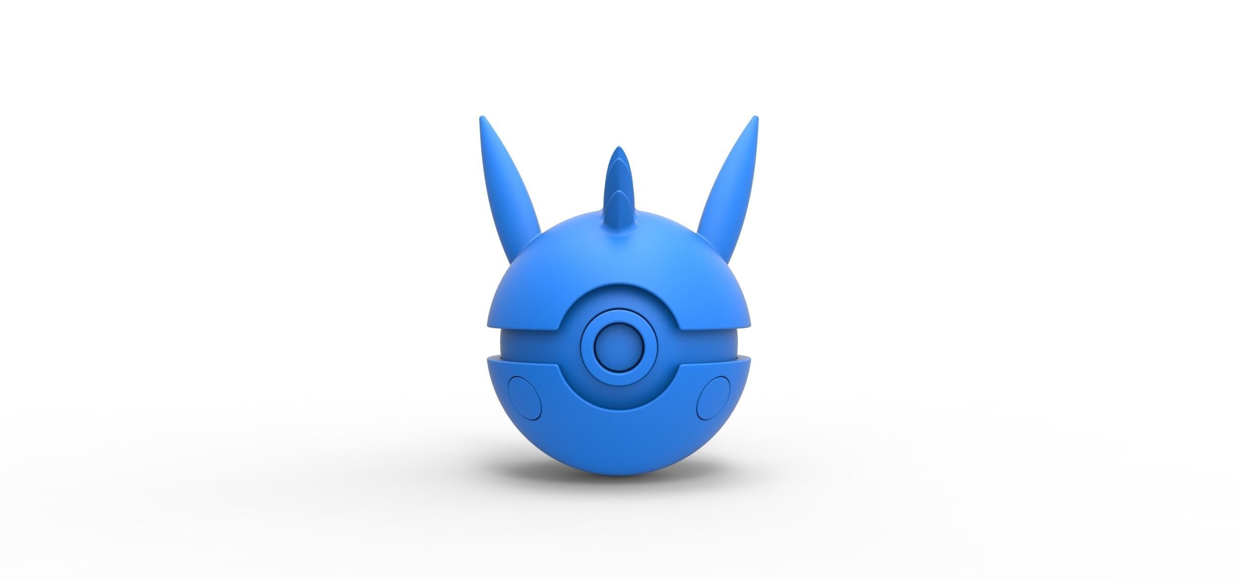 Pikachu Spike orb 3D print model_11