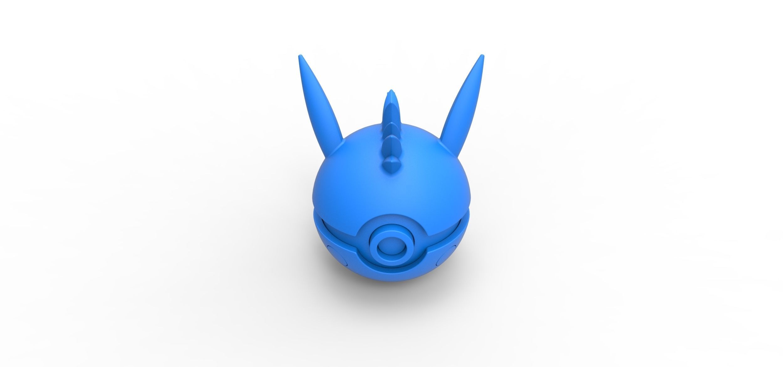 Pikachu Spike orb 3D print model_12
