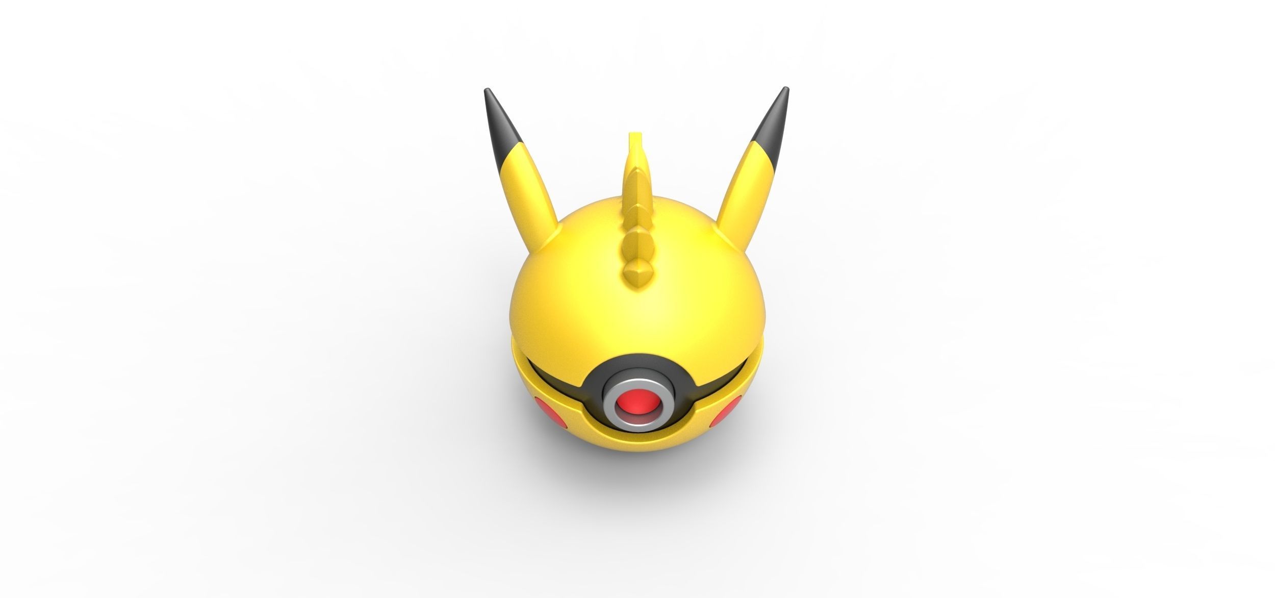 Pikachu Spike orb 3D print model_3