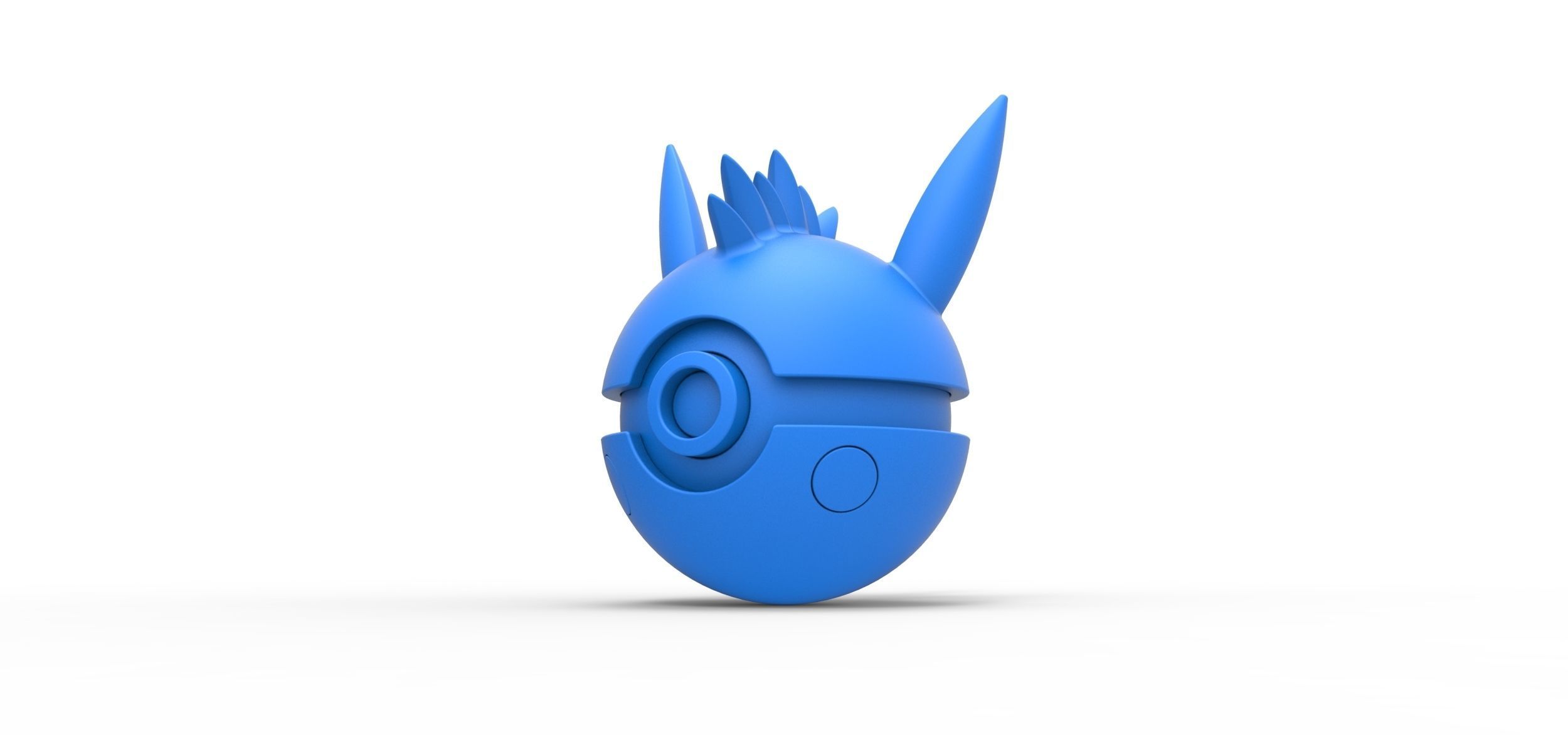 Pikachu Spike orb 3D print model_10