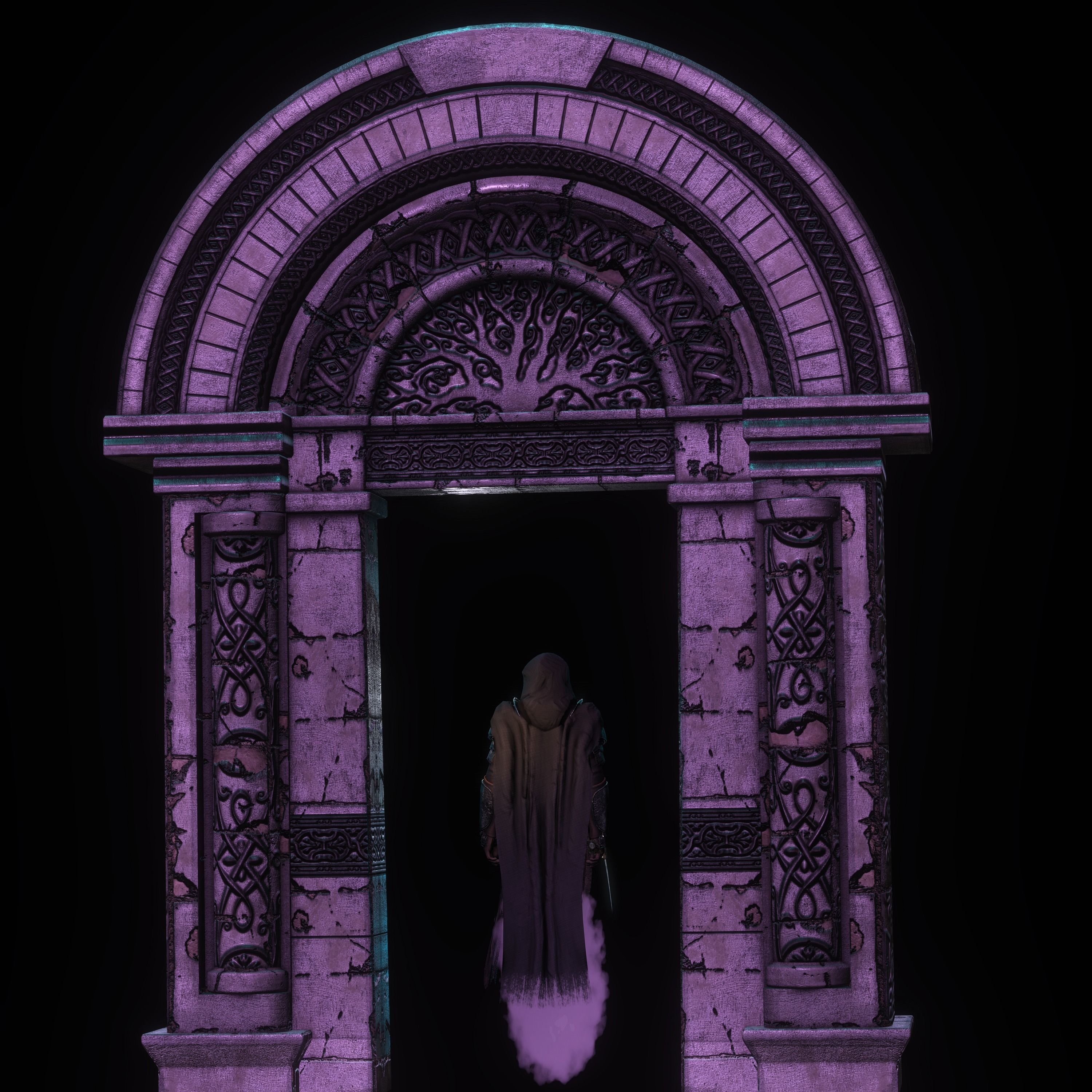 Reaper Character Low-poly 3D model_15