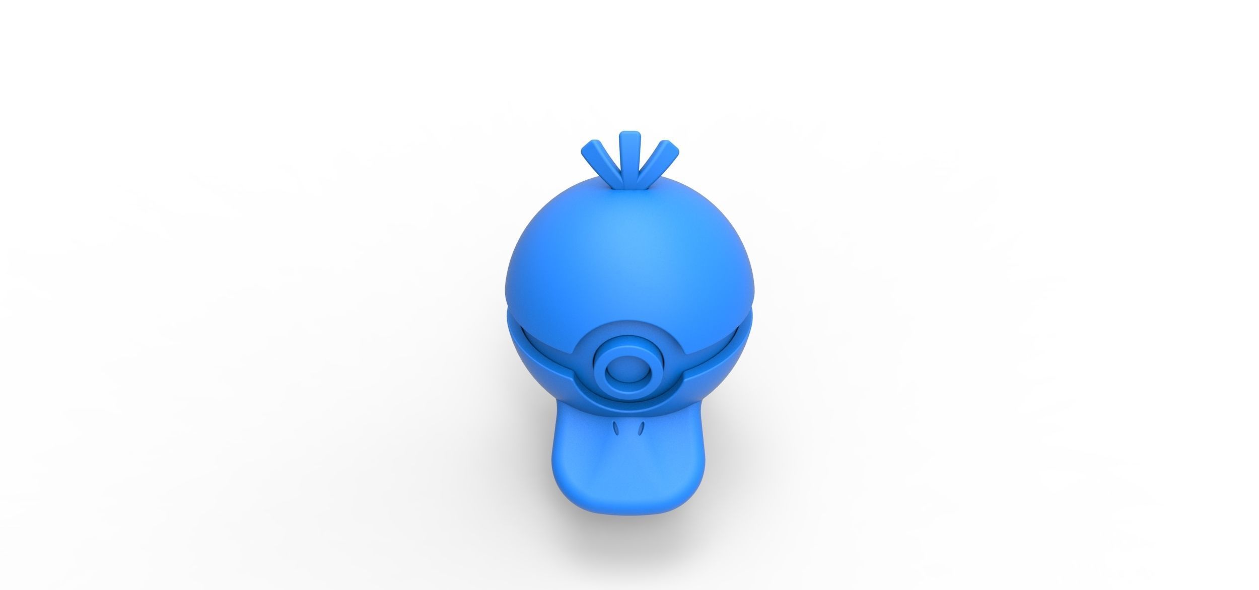 Psyduck orb 3D print model_12