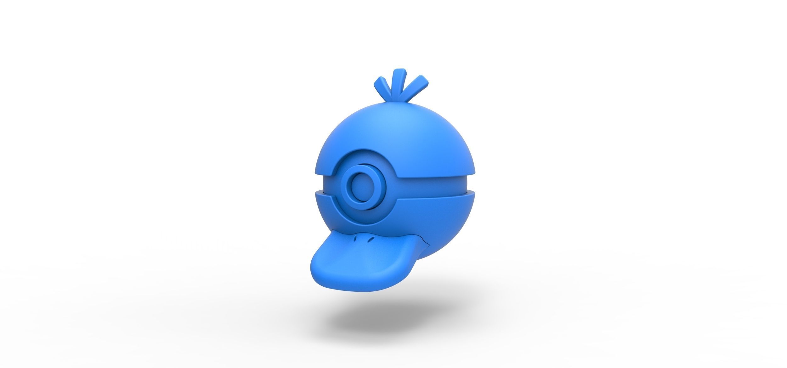 Psyduck orb 3D print model_9