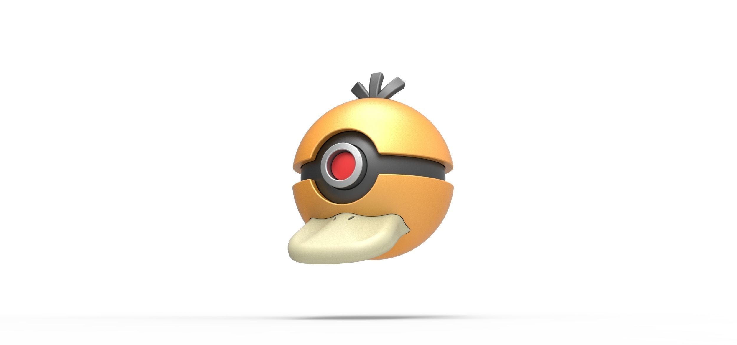 Psyduck orb 3D print model_1