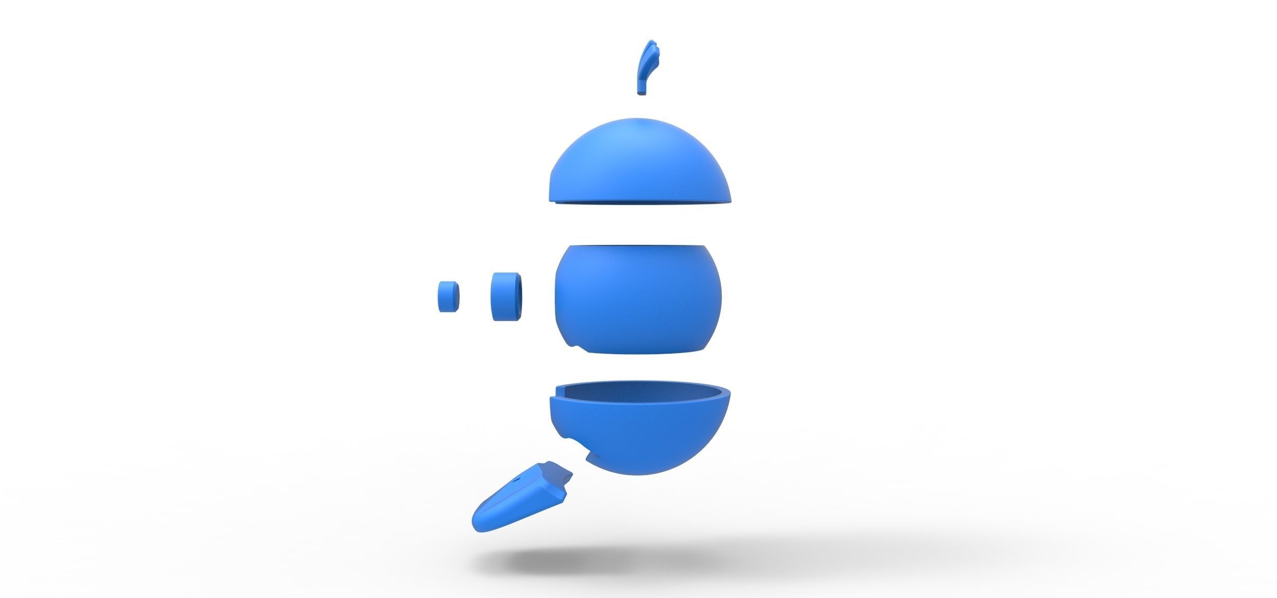 Psyduck orb 3D print model_21