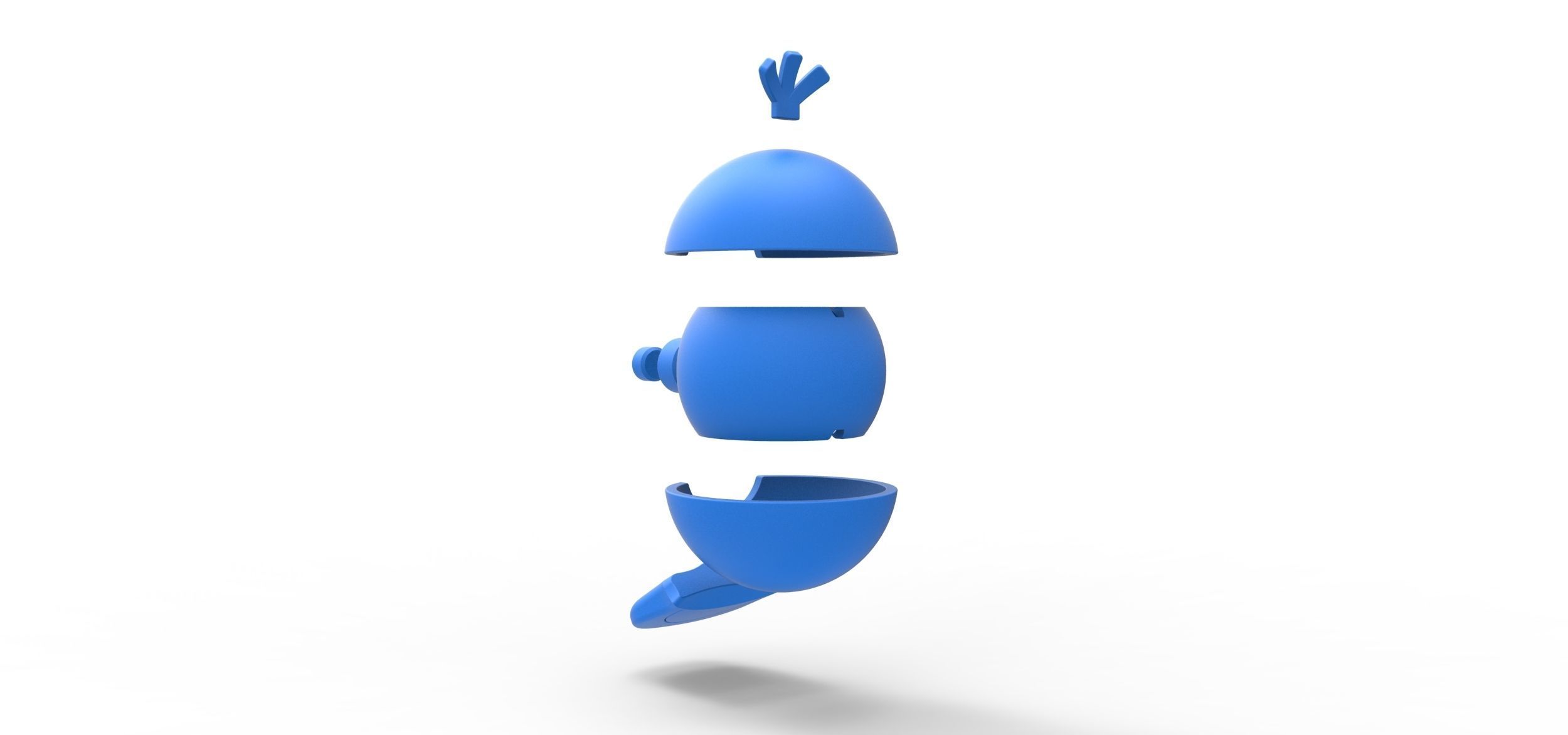 Psyduck orb 3D print model_22