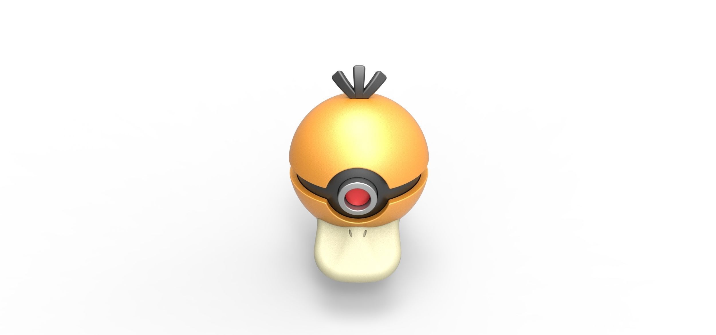 Psyduck orb 3D print model_3