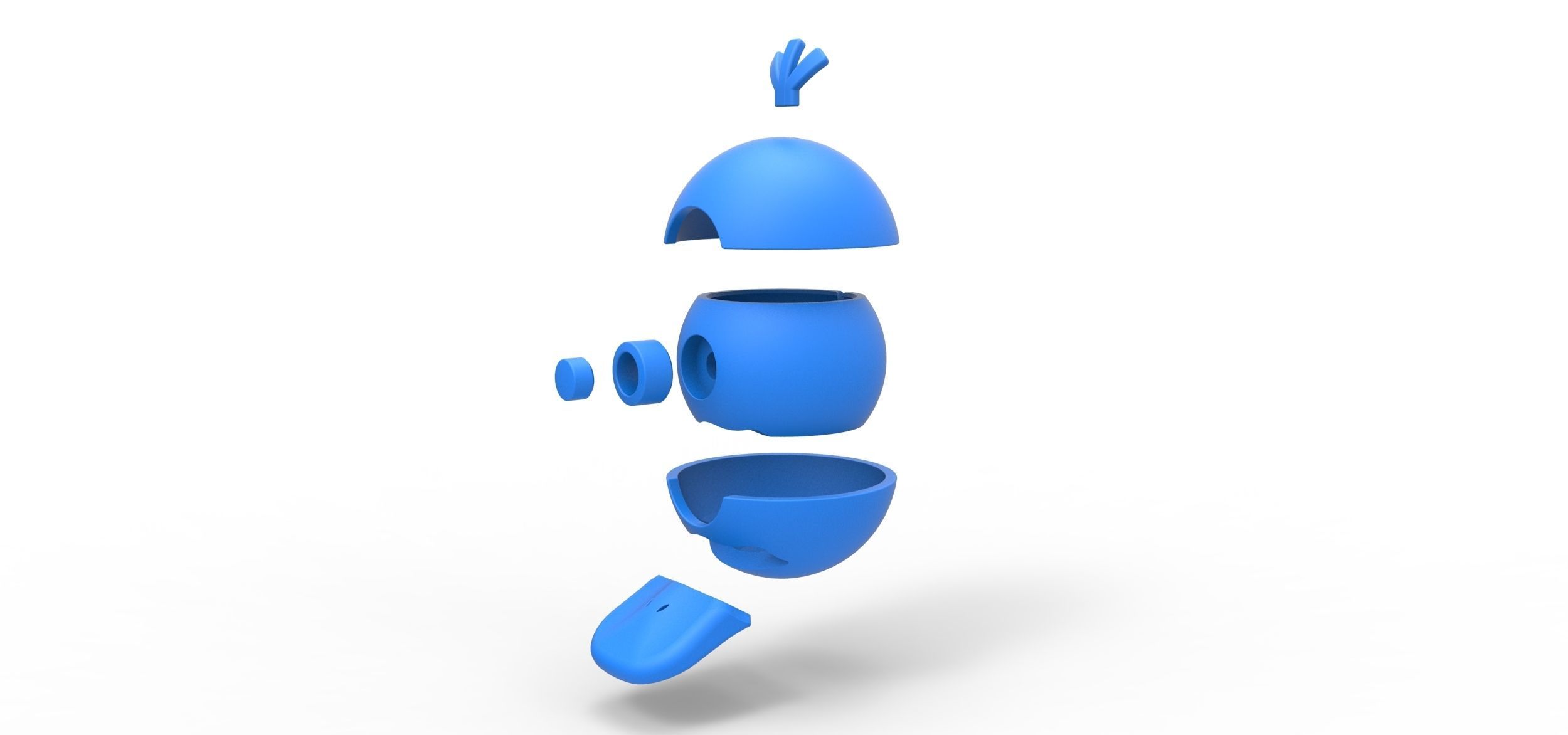 Psyduck orb 3D print model_18