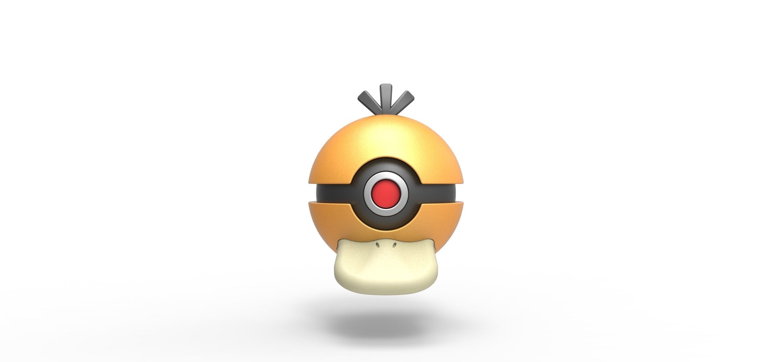 Psyduck orb 3D print model_2