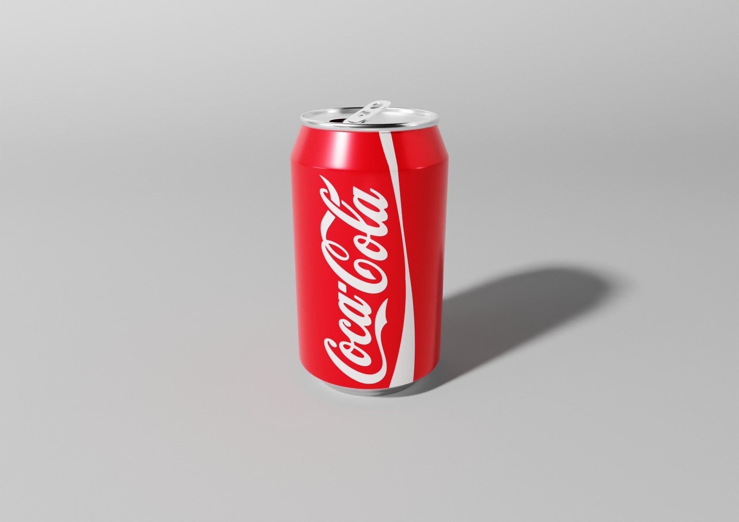 Tin cans pepsi fanta coca cola sprite Low-poly 3D model_5