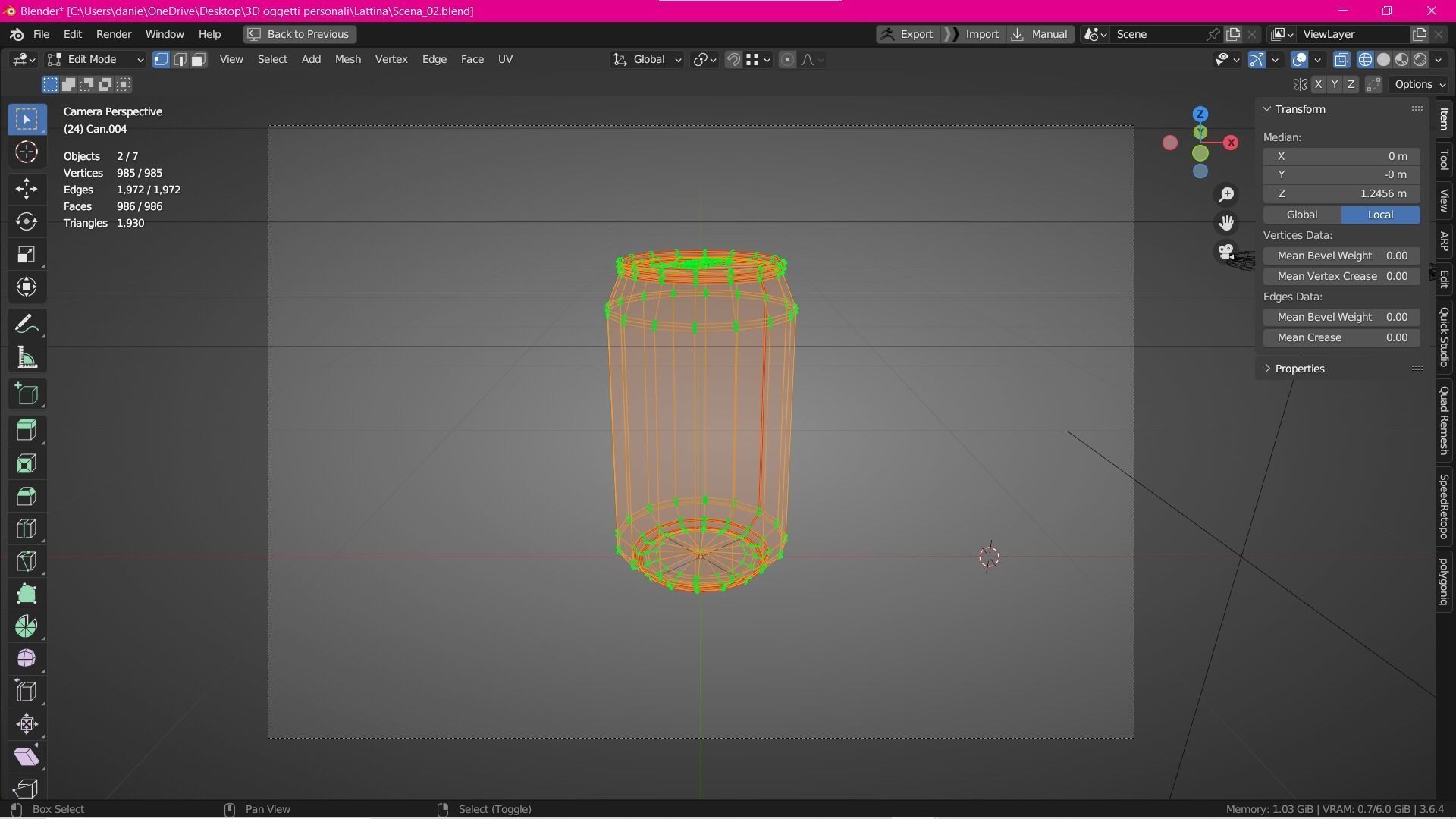 Tin cans pepsi fanta coca cola sprite Low-poly 3D model_12