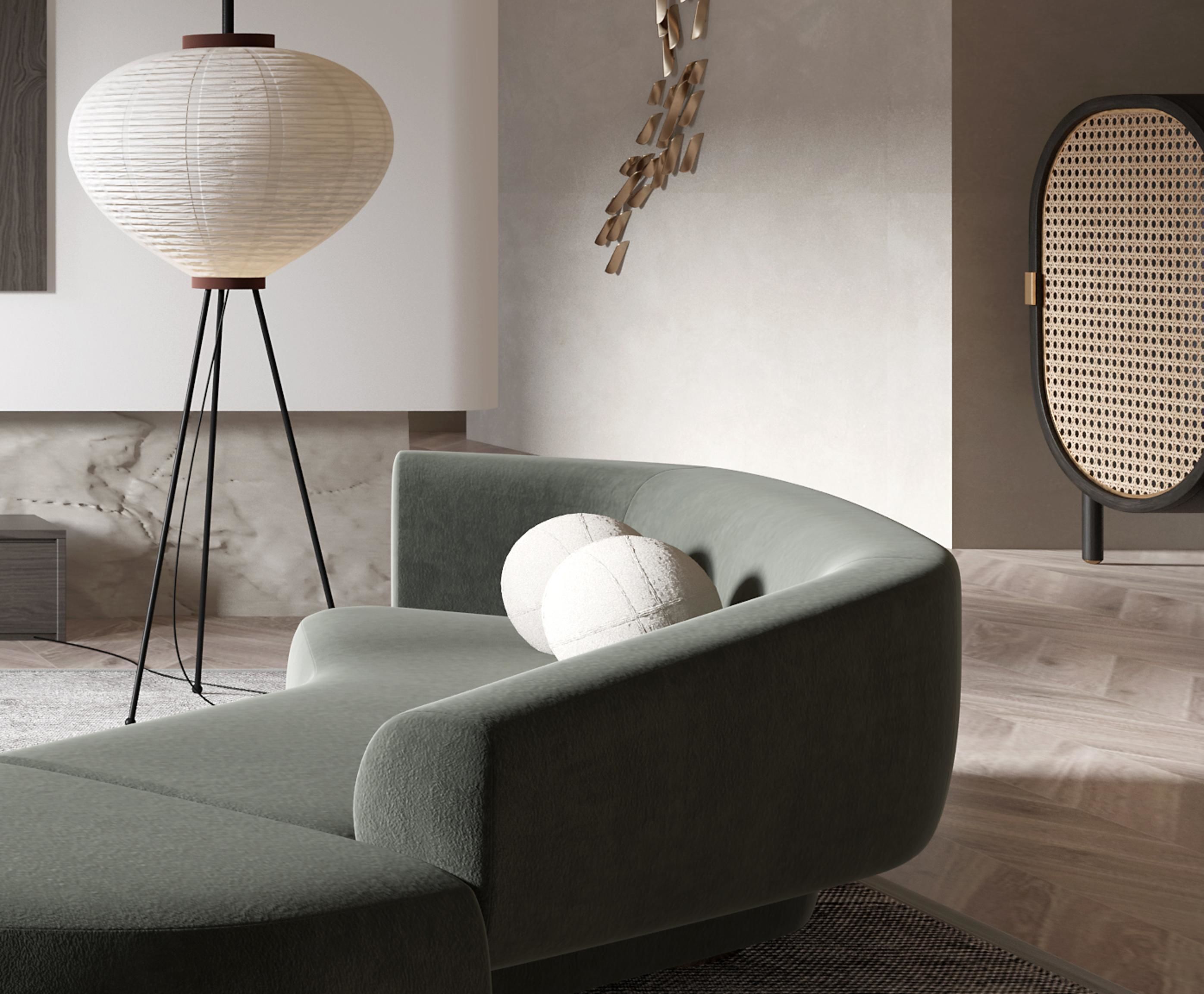 living room style Modern 3D model_3