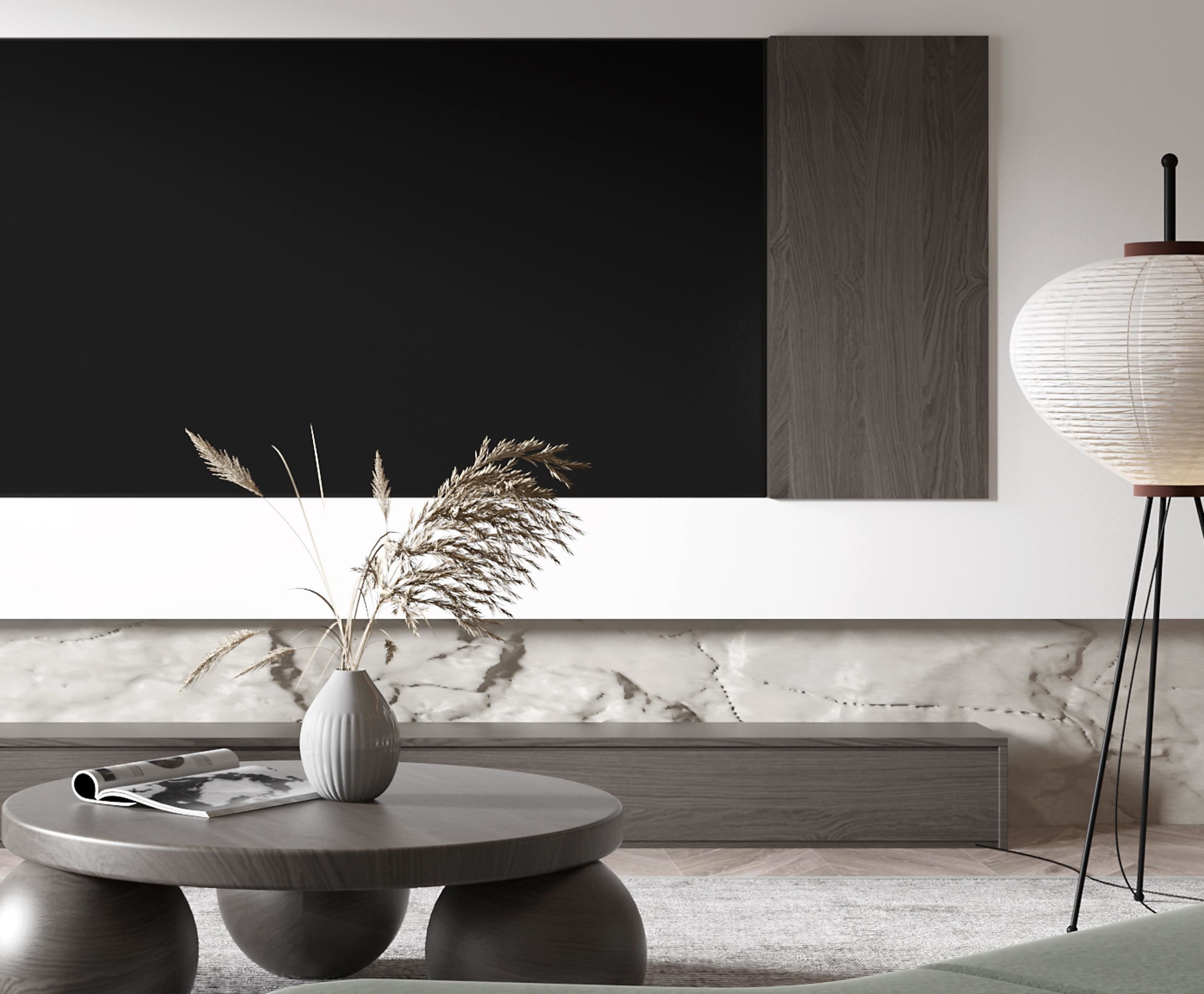 living room style Modern 3D model_2