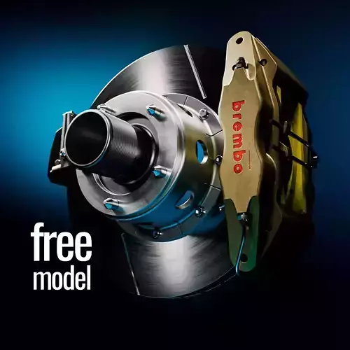Brembo Racing Brakes - CAD Model 