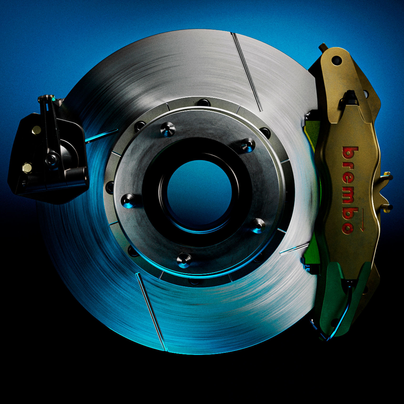 Brembo Racing Brakes - CAD Model  Free 3D model_2