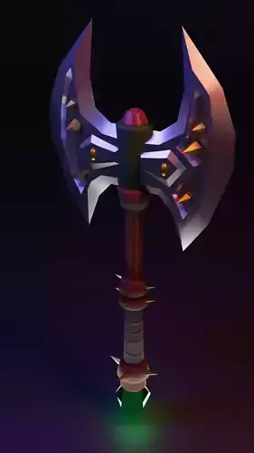 Axe low poly