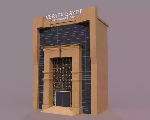 0210 - Building Entrance 3D model