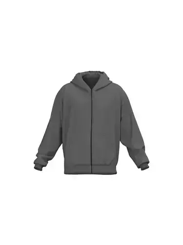 Male oversized hoodie