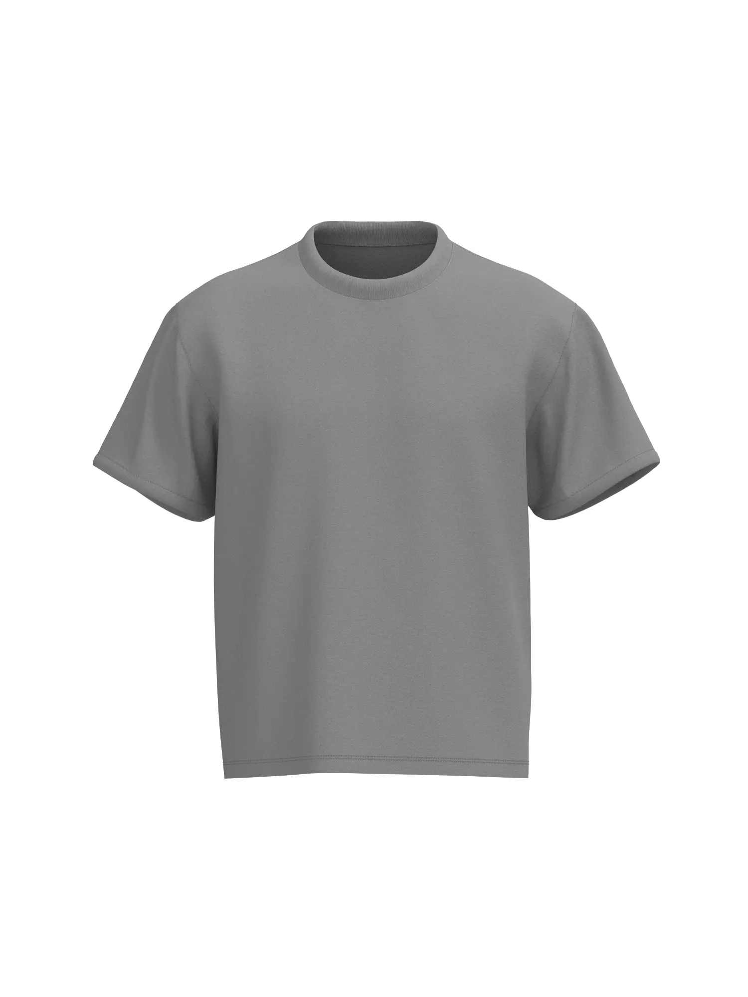 Male tshirt 3D model_0