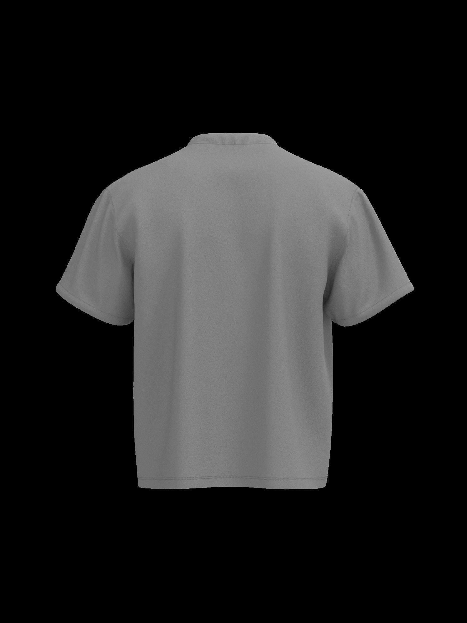 Male tshirt 3D model_14