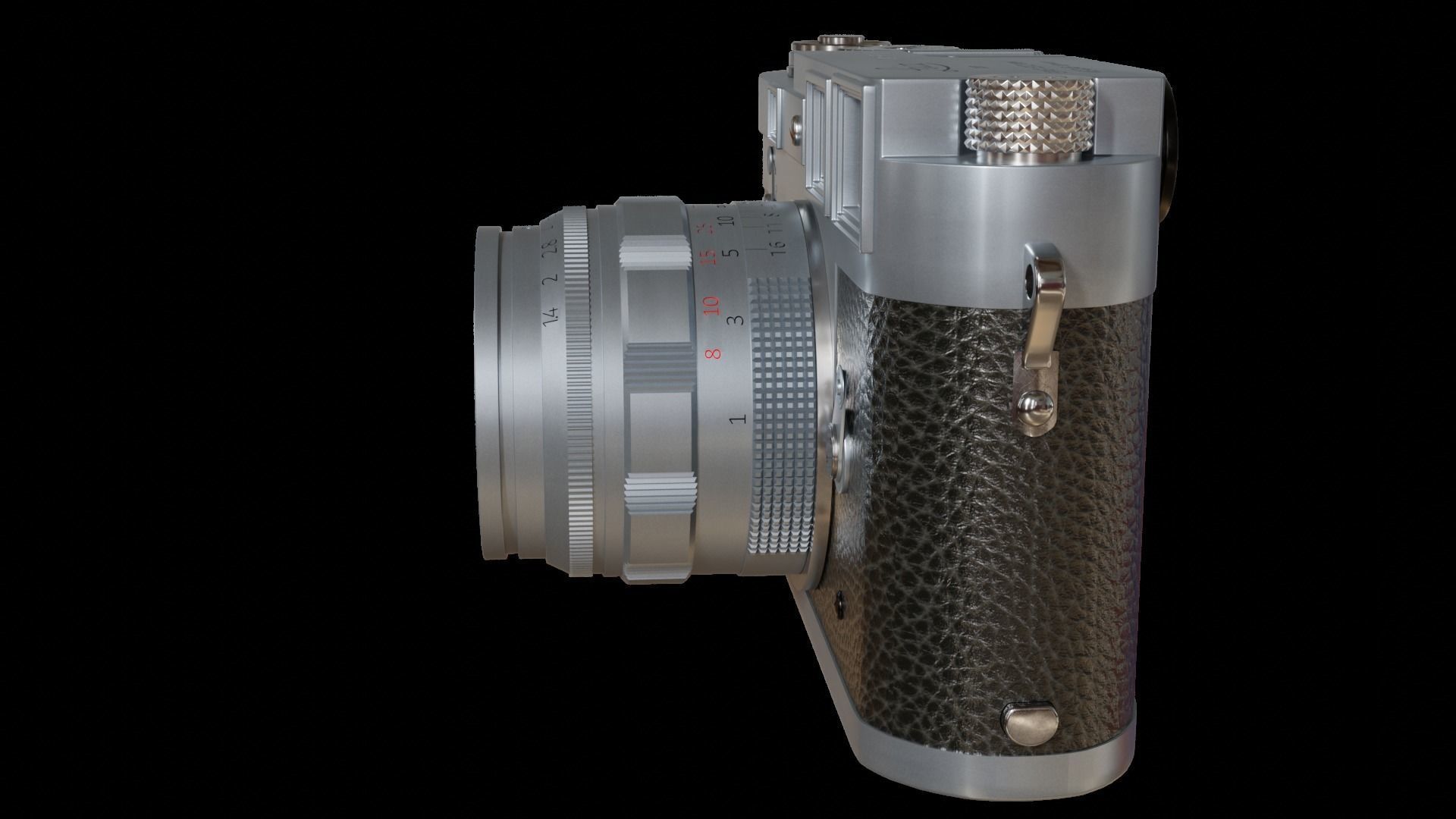 LEICA M3 1955 3D model_4