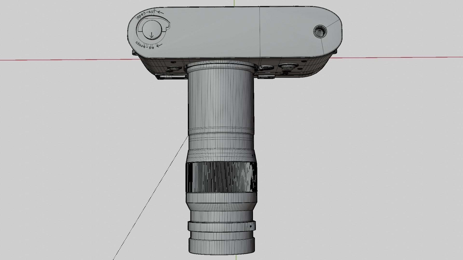LEICA M3 1955 3D model_29