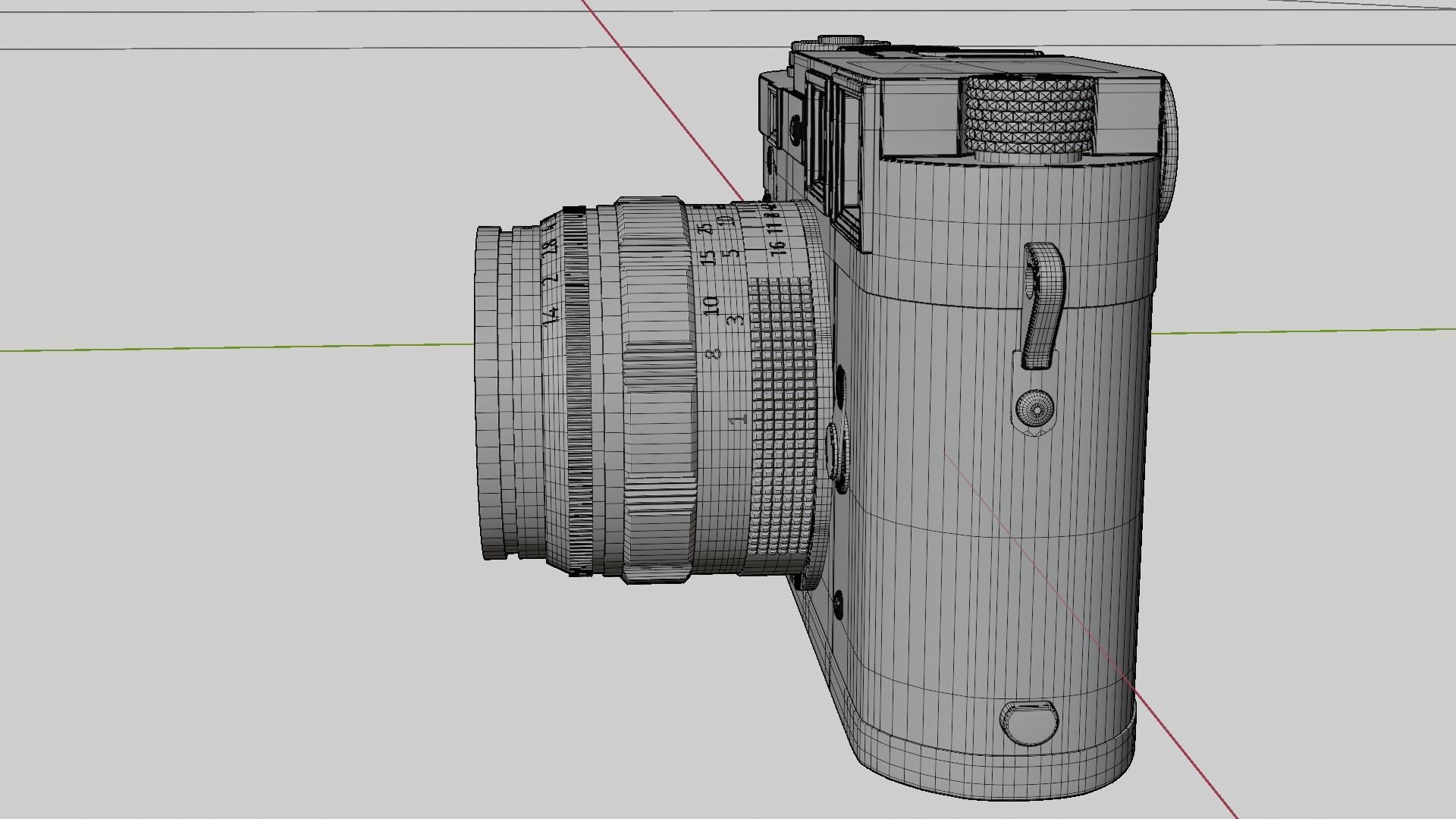 LEICA M3 1955 3D model_18