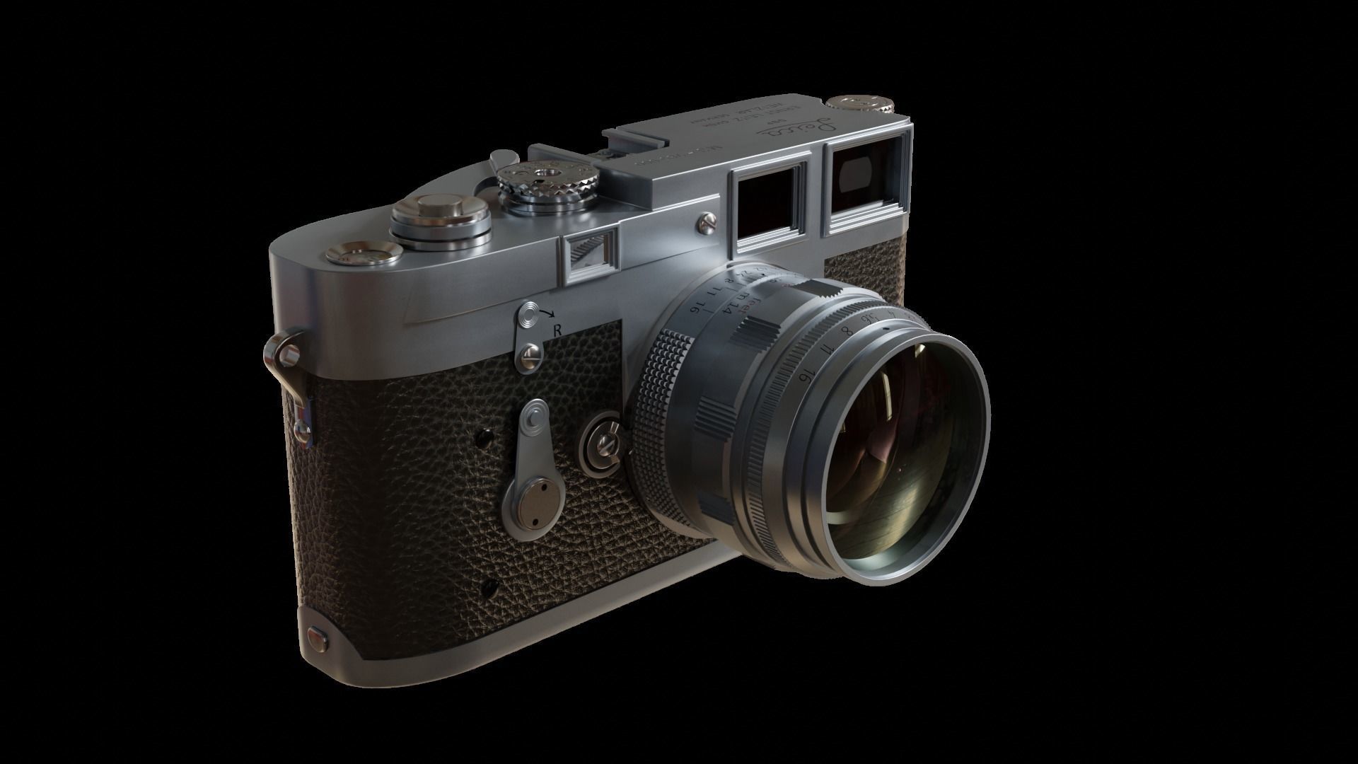 LEICA M3 1955 3D model_2