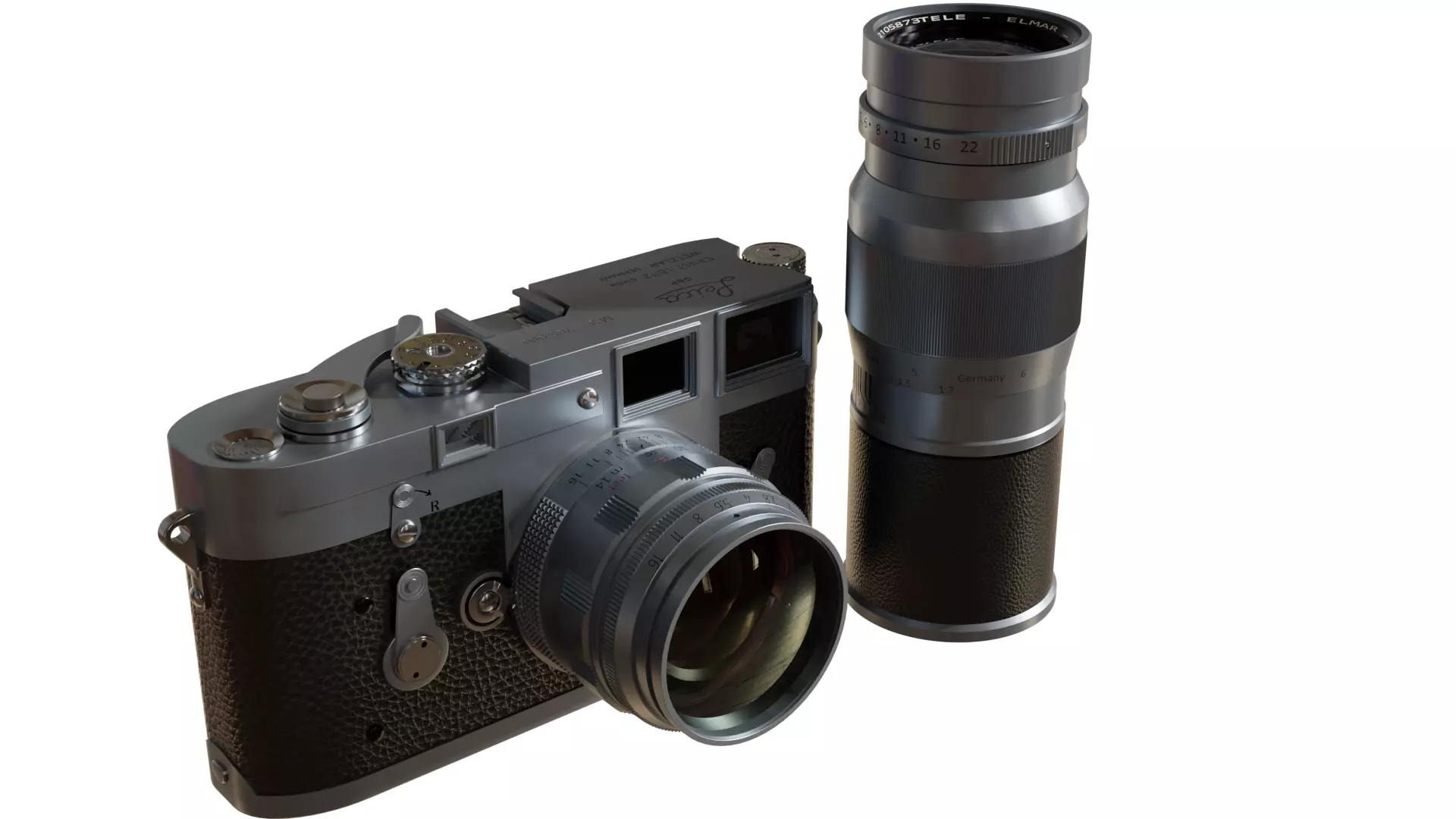 LEICA M3 1955 3D model_0