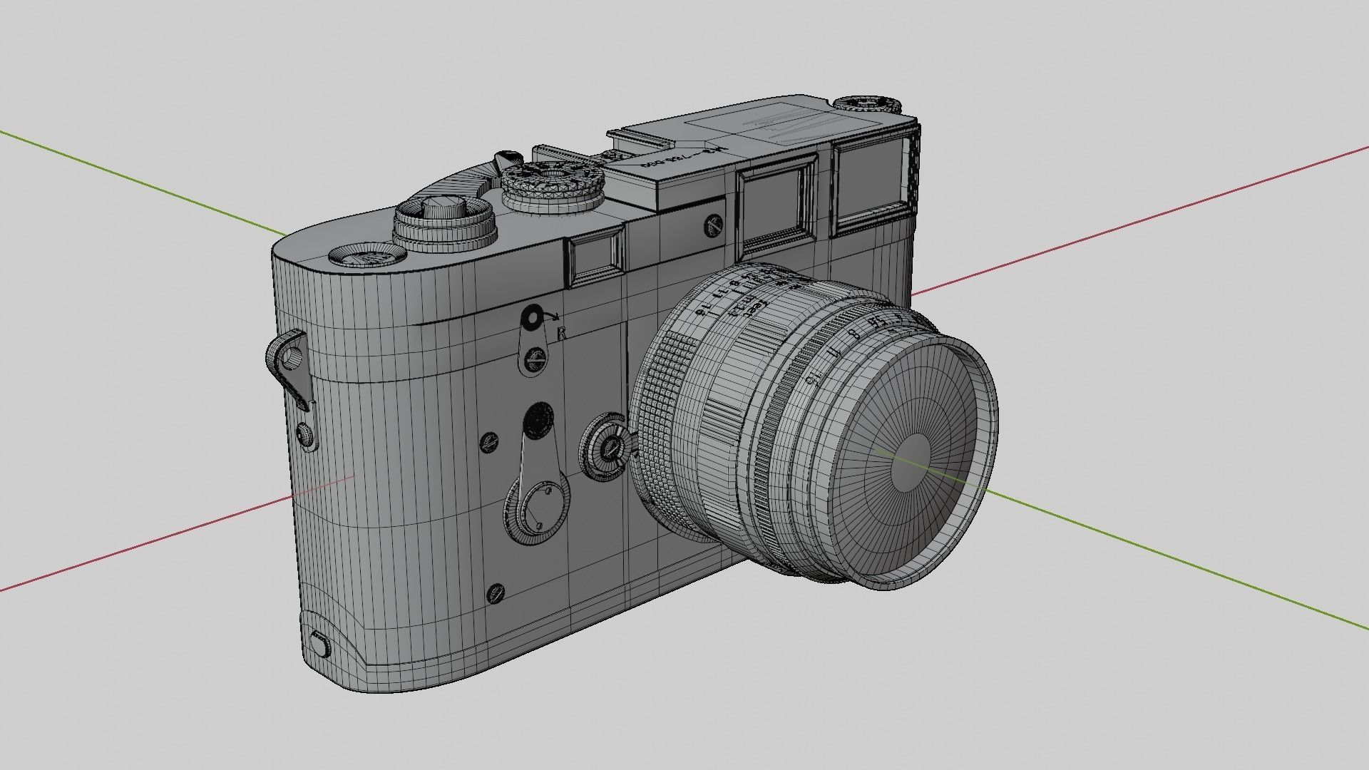 LEICA M3 1955 3D model_16