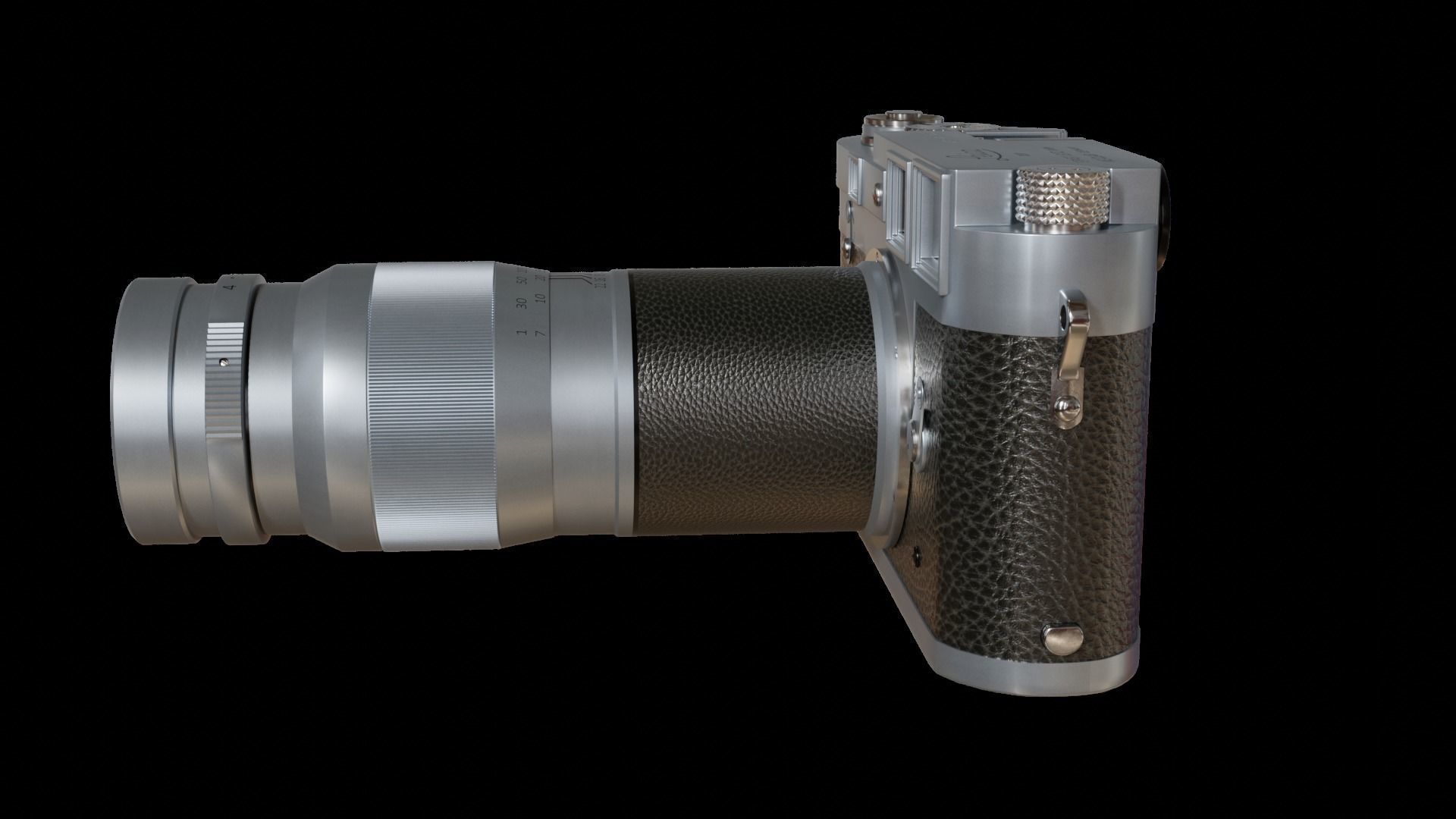 LEICA M3 1955 3D model_12